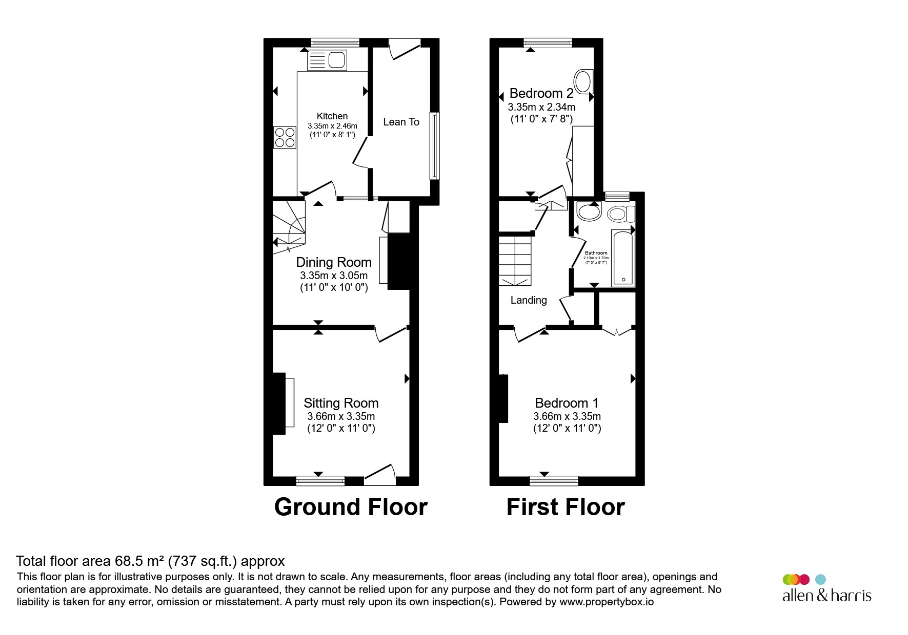 34, Pickwick Road, Corsham floorplan