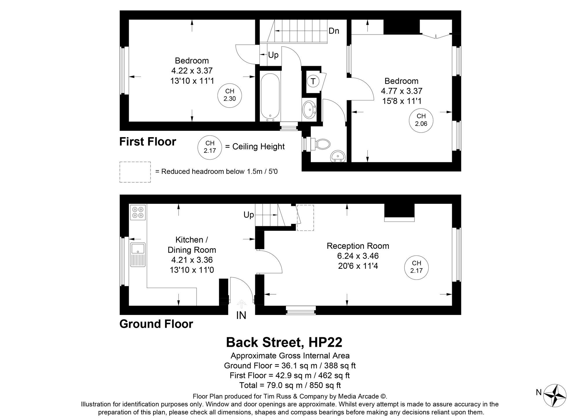 13 Back Street, Aylesbury floorplan