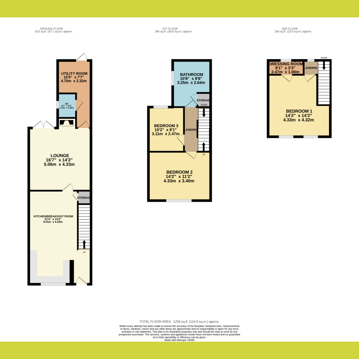 28, St Thomas Road, South Farmbridge floorplan
