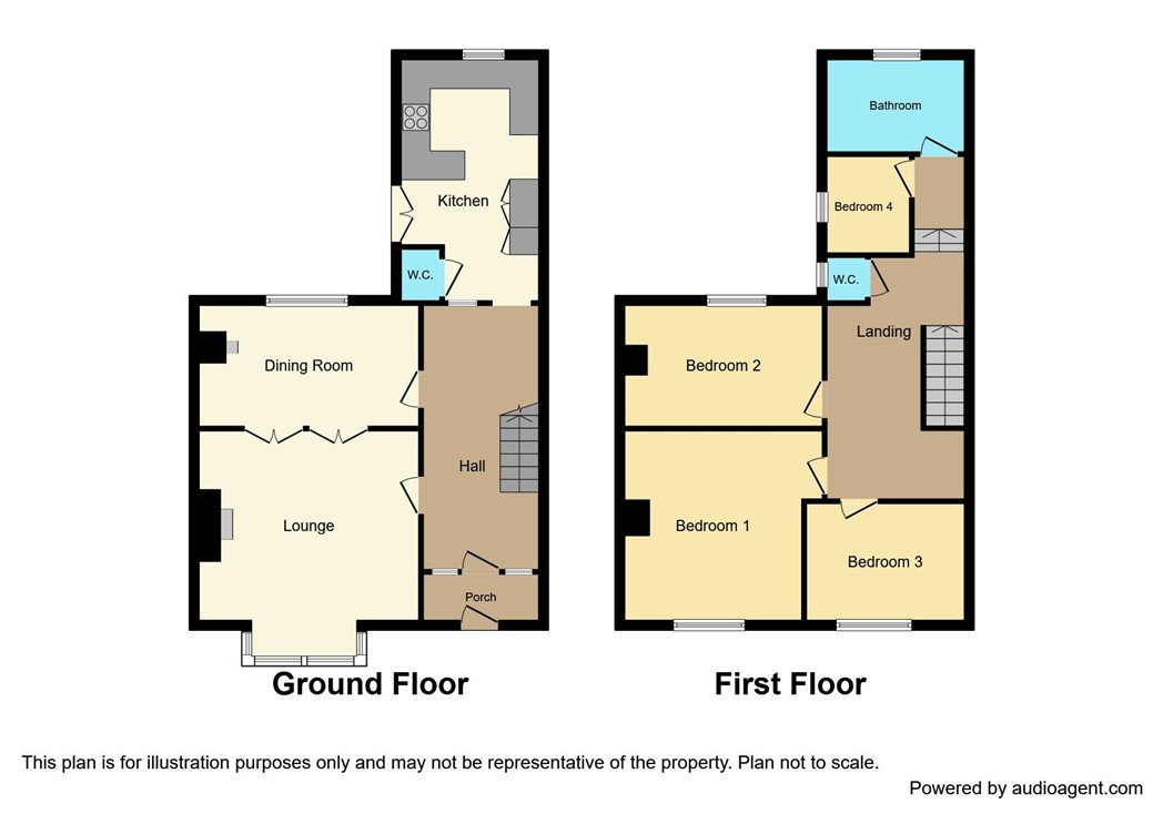 6, North Road East, Wingate floorplan