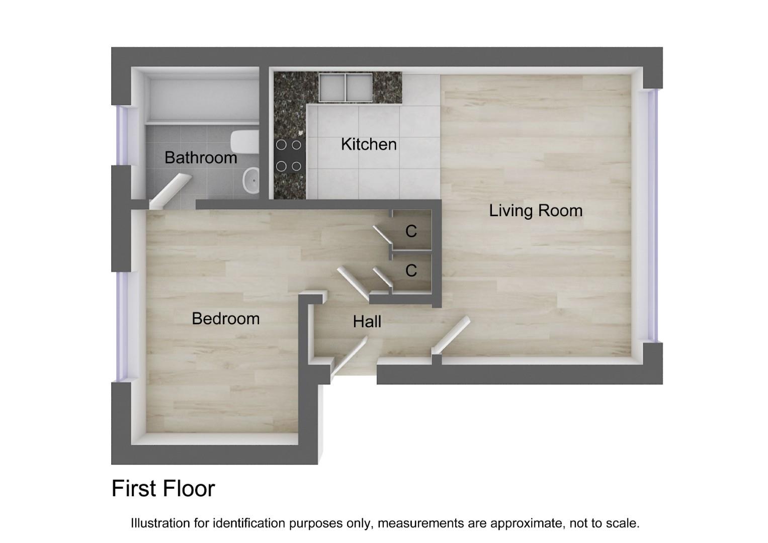 42, Berners Way, Broxbourne floorplan