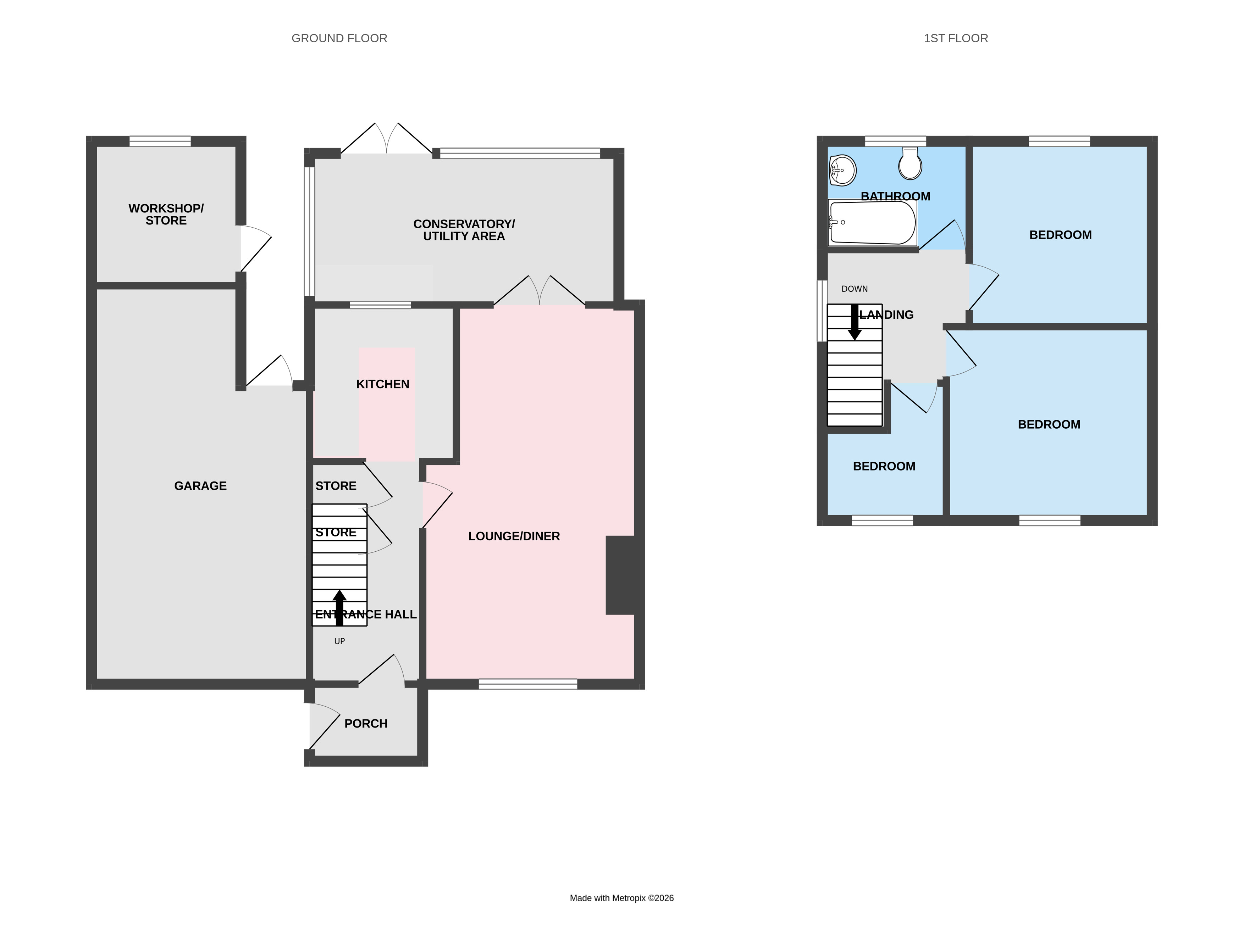 Oakwood Drive, Telford floorplan