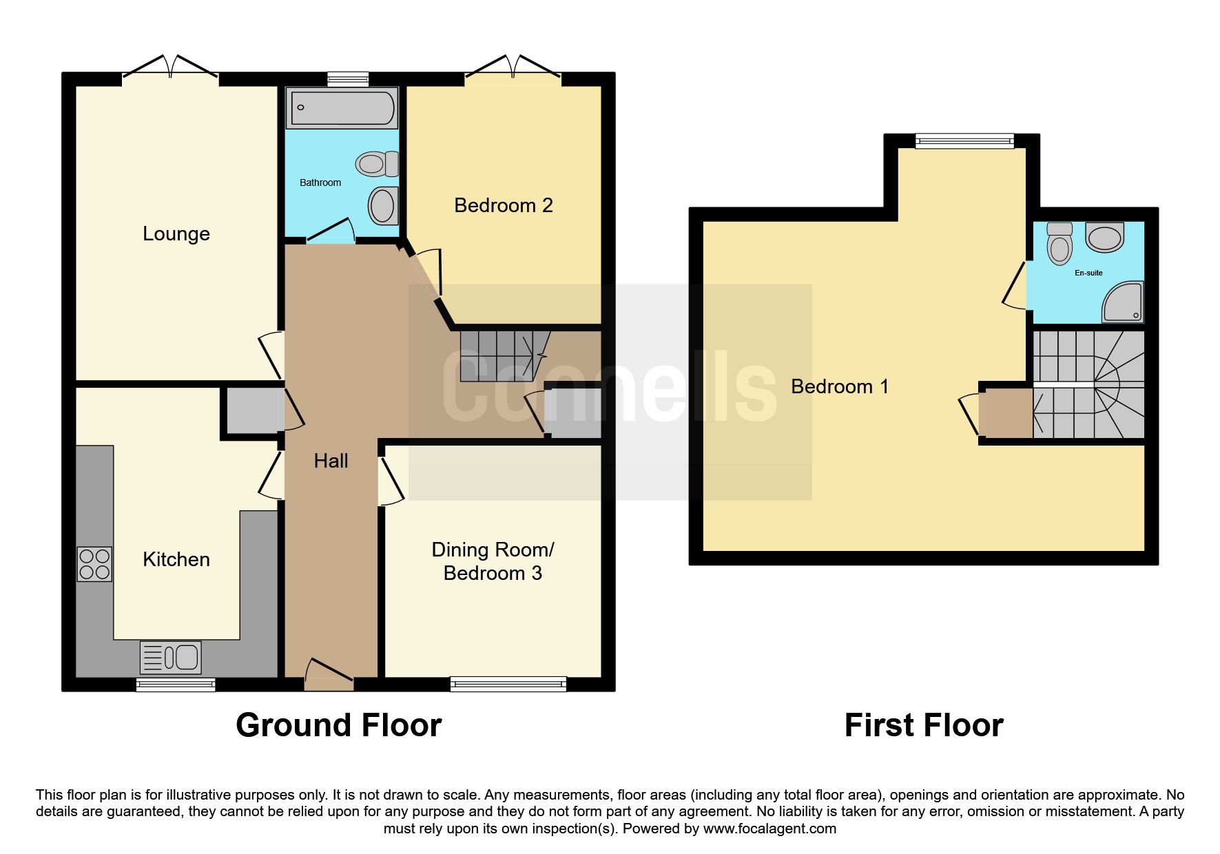 14, Sunset Close, Wolverhampton floorplan