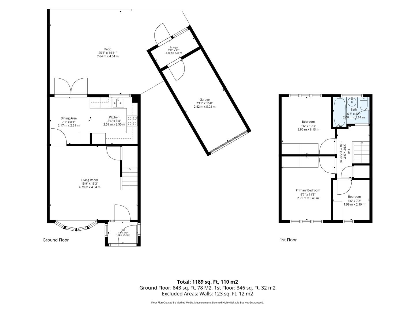 2, Tovey Close, Waltham Abbey floorplan