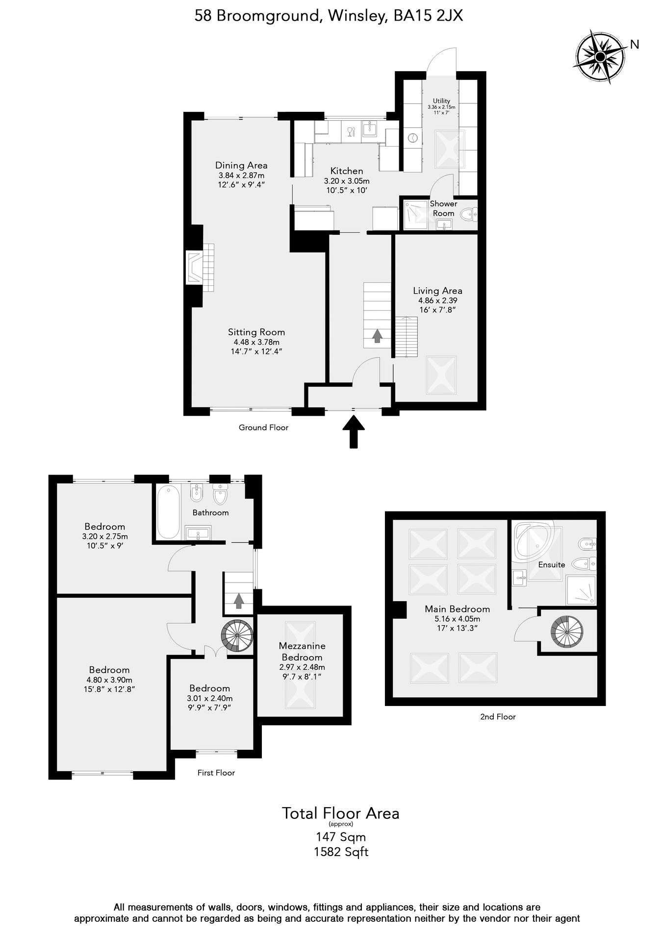 58, Broomground, Winsley floorplan