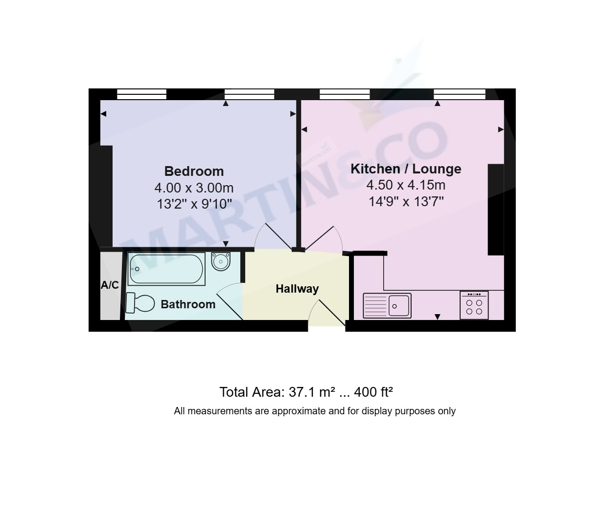 35 Burlington Mansions East, 9-11, Owls Road, Bournemouth floorplan