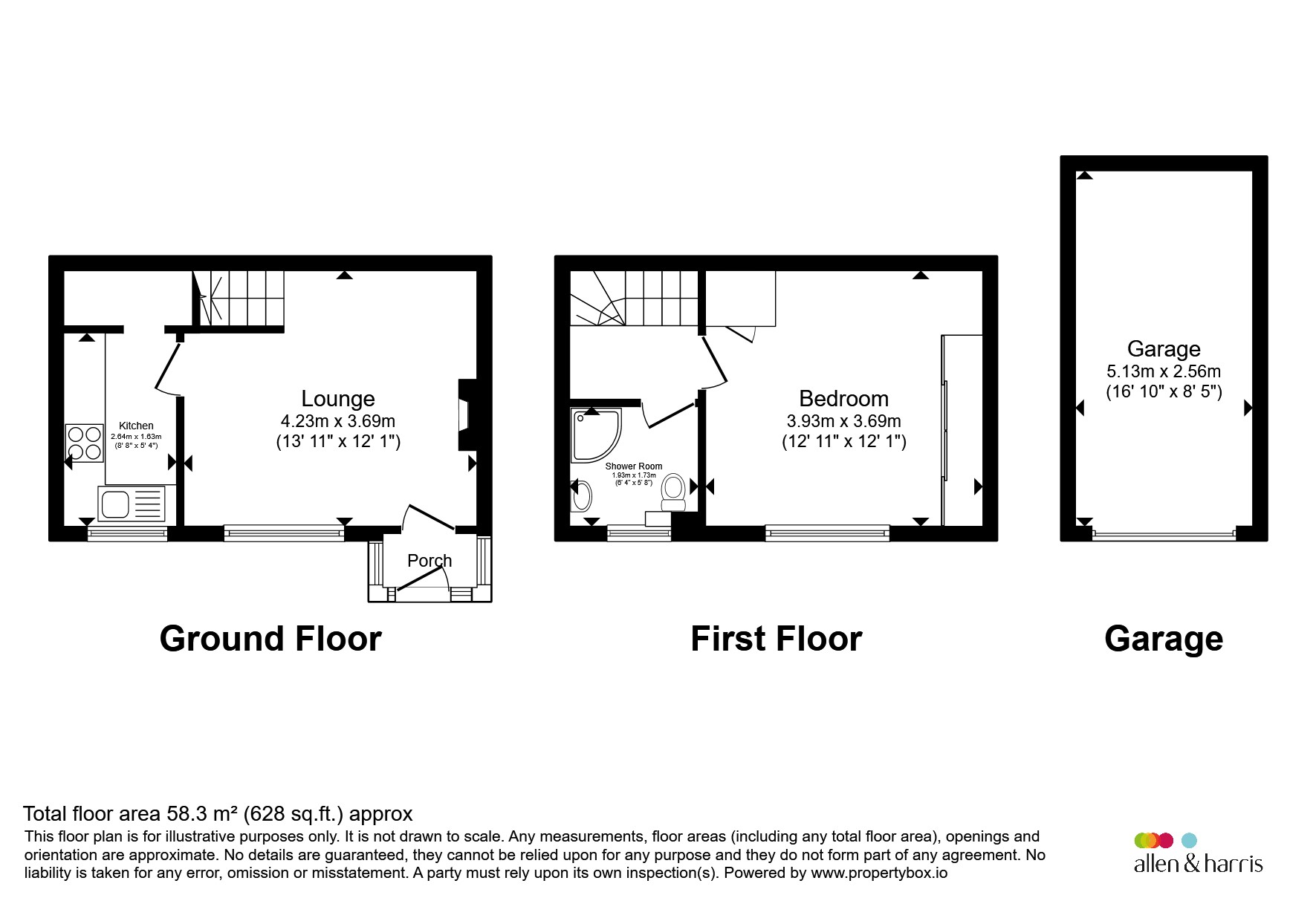 12, Gamrie Gardens, Glasgow floorplan