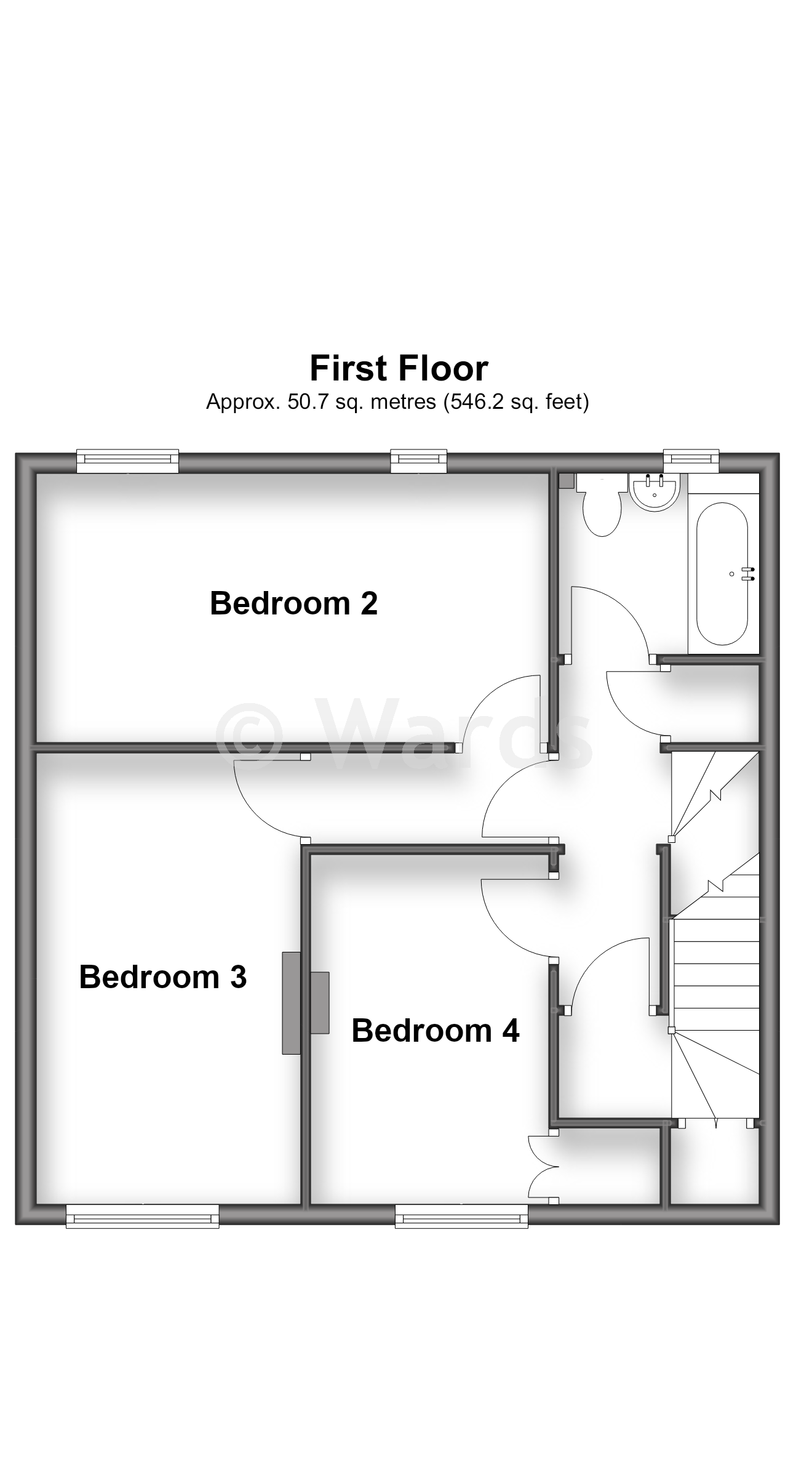 15, The Acorns, Ashford floorplan