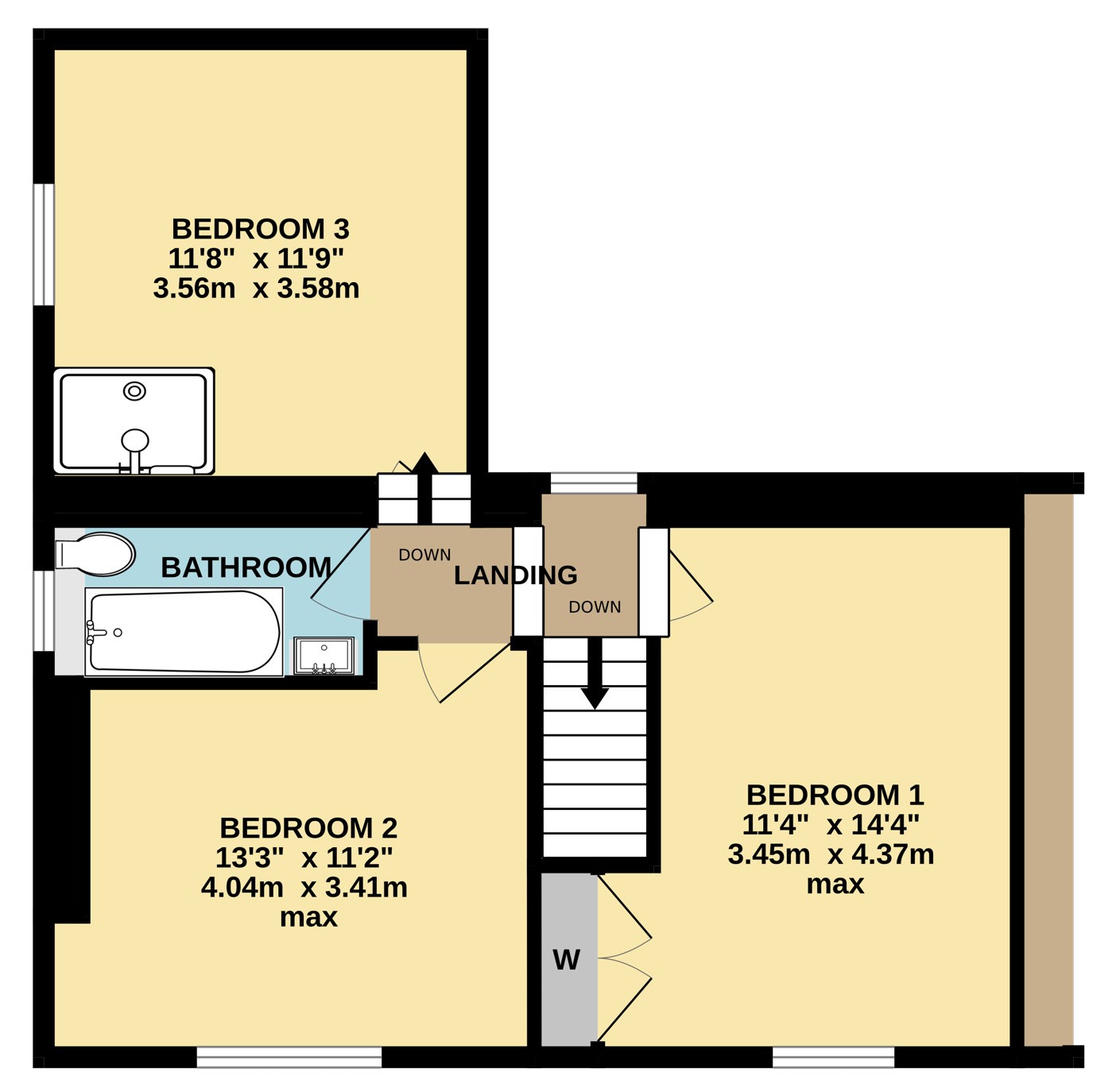 Forge House,, Boyton, Cornwall floorplan