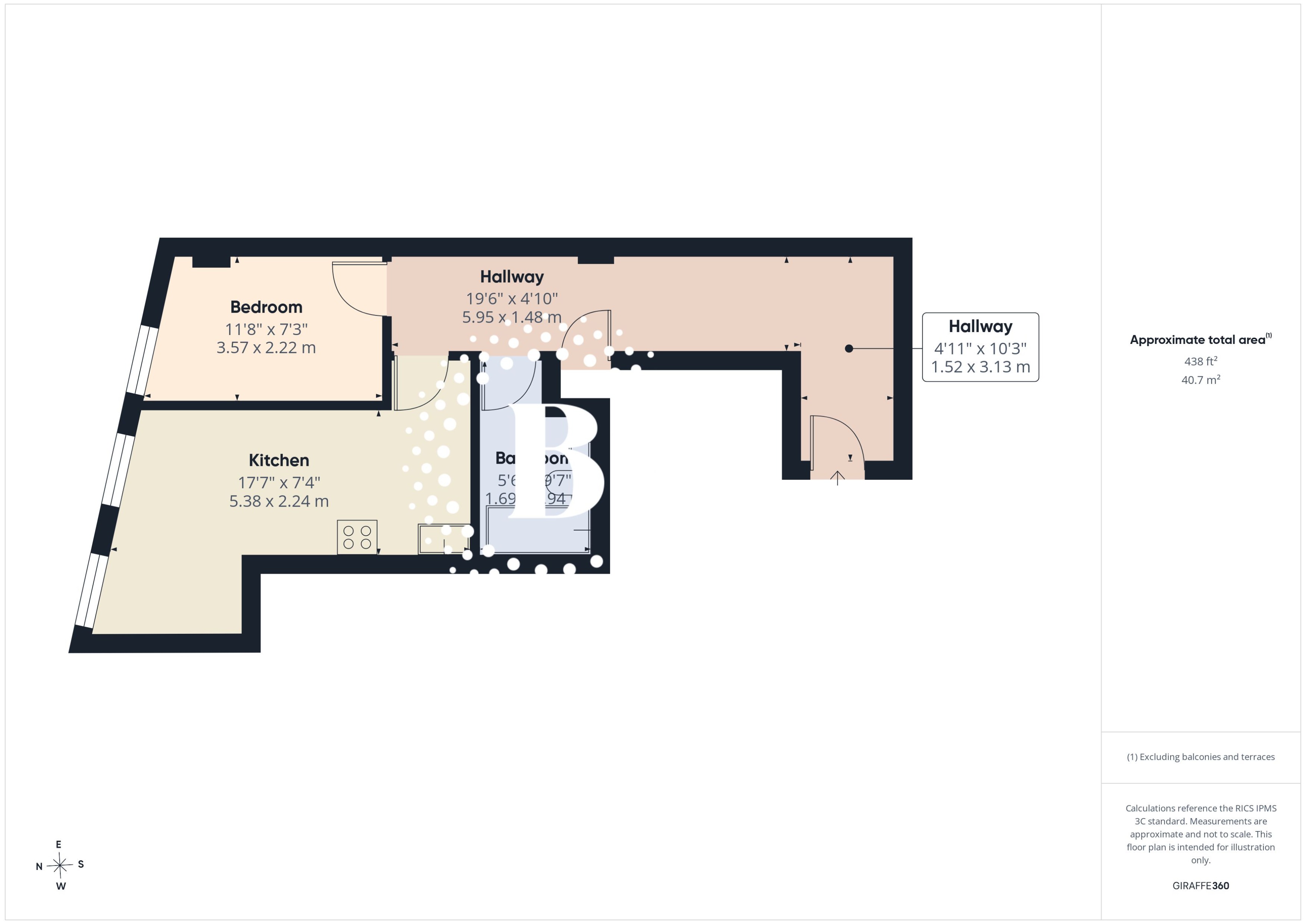 6, Wharncliffe House, 44 Bank Street, Sheffield floorplan