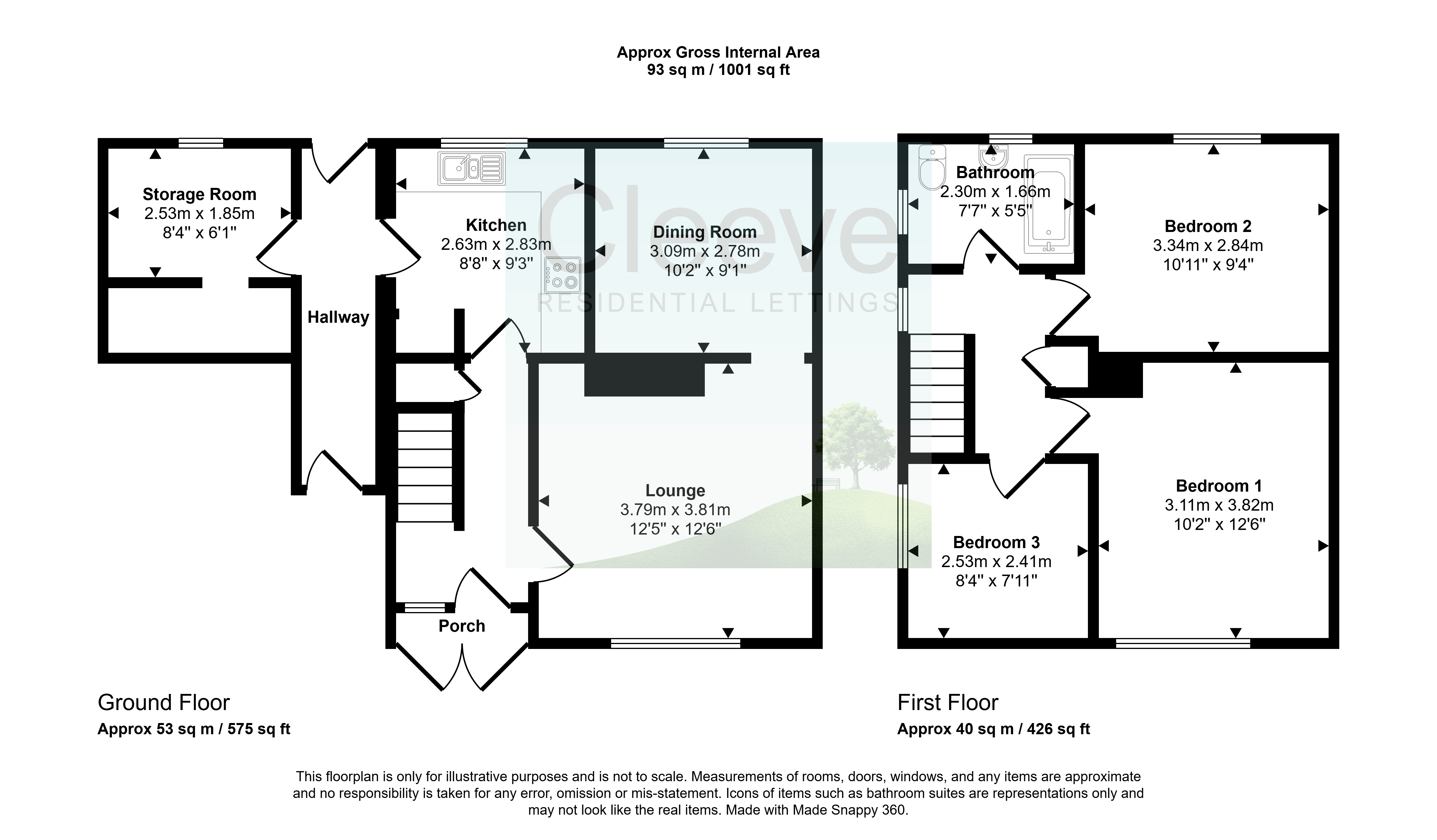 46, Winterbotham Road, Cheltenham floorplan