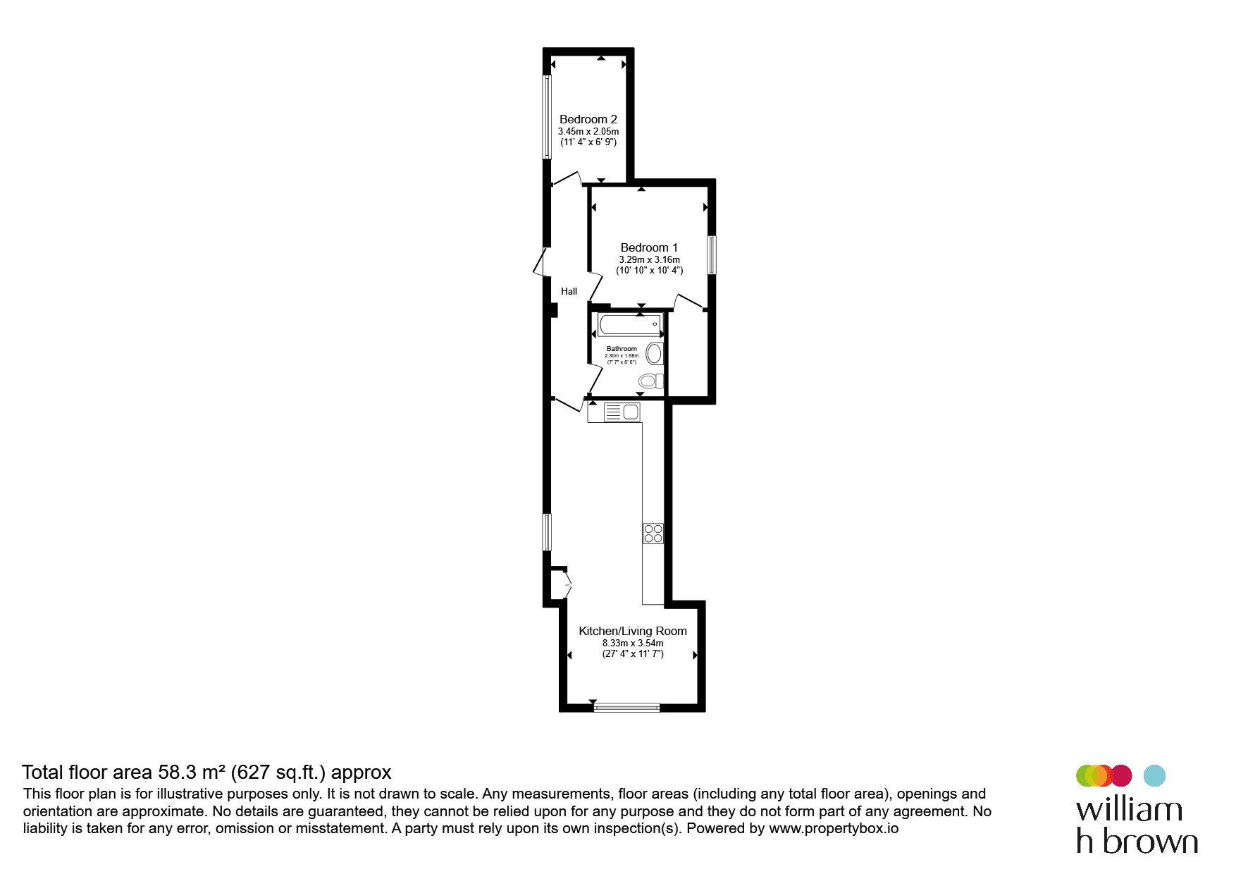 1, Marlborough Avenue, Hornsea floorplan