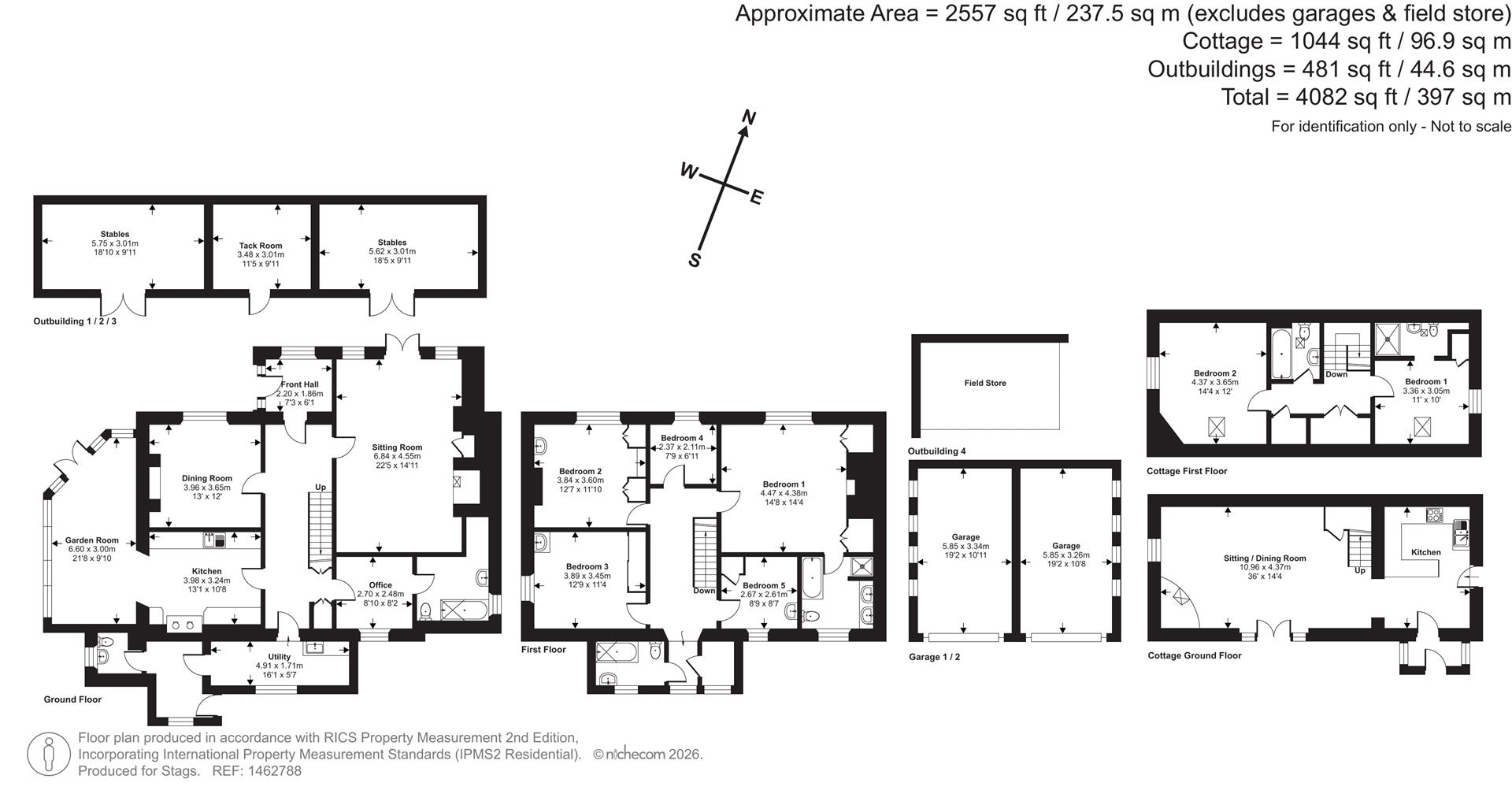 Lower Corndon Farm, Newton Abbot floorplan