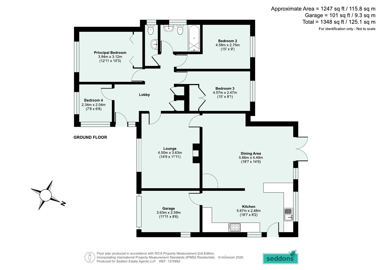 24, Lime Tree Mead, Devon floorplan