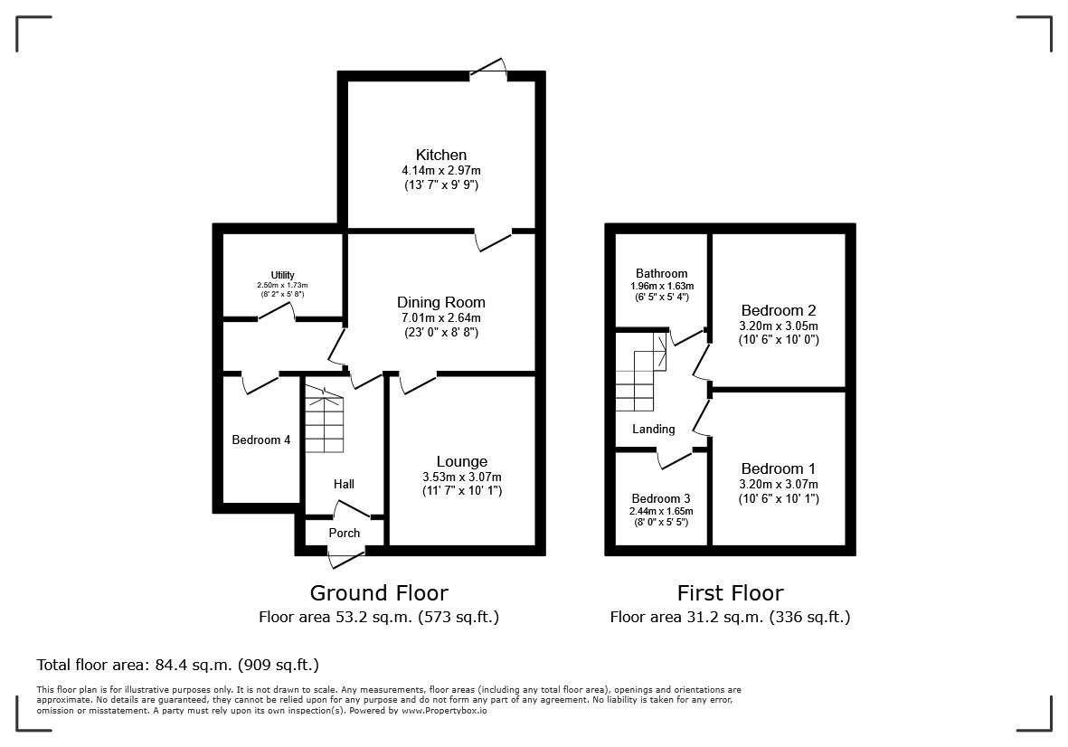 136, Kynaston Avenue, Thornton Heath floorplan