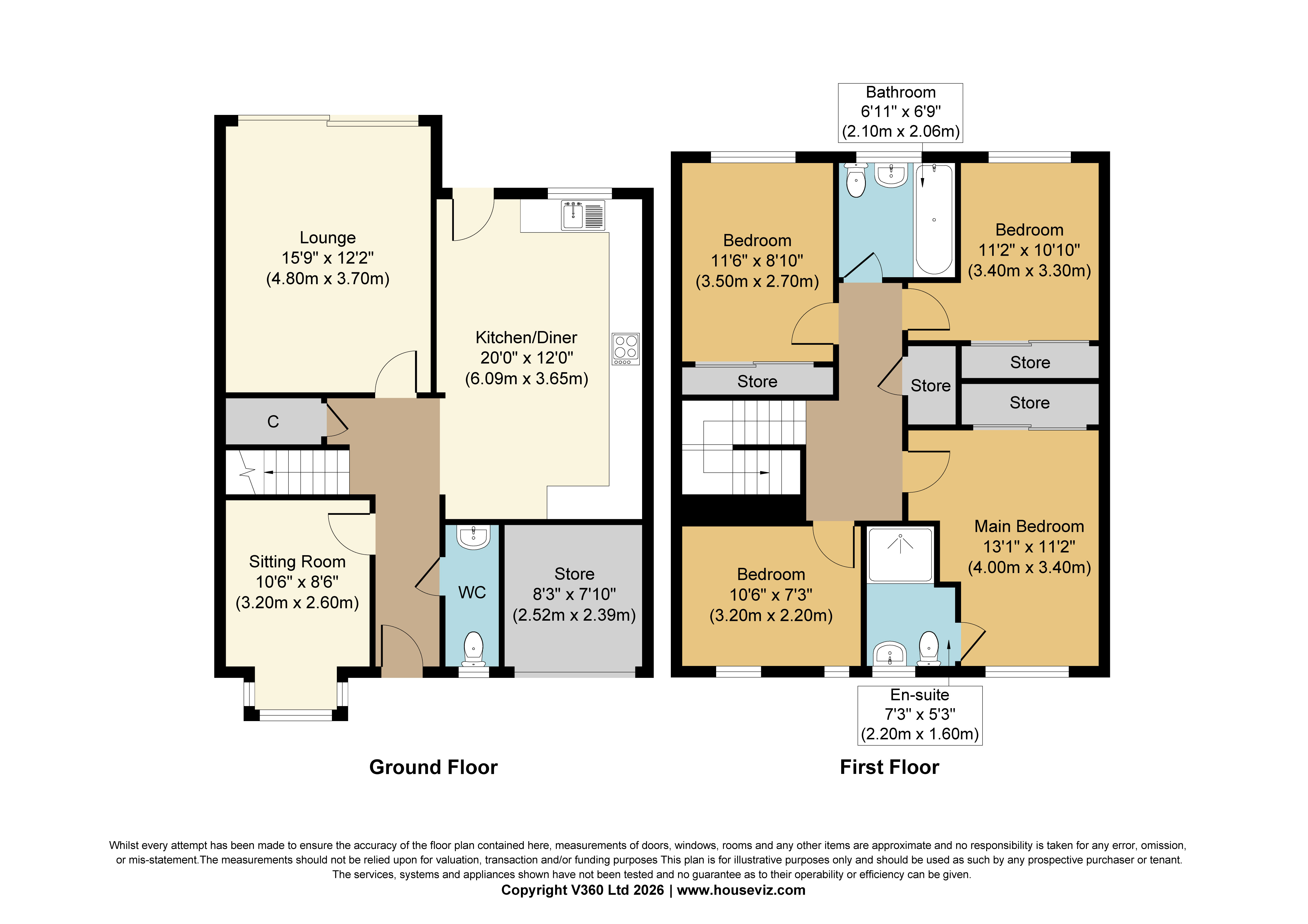 Muirhouses Crescent, Bo'ness floorplan