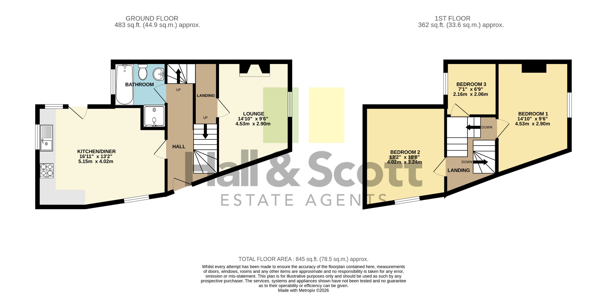 5 The Flexton, Ottery St Mary floorplan
