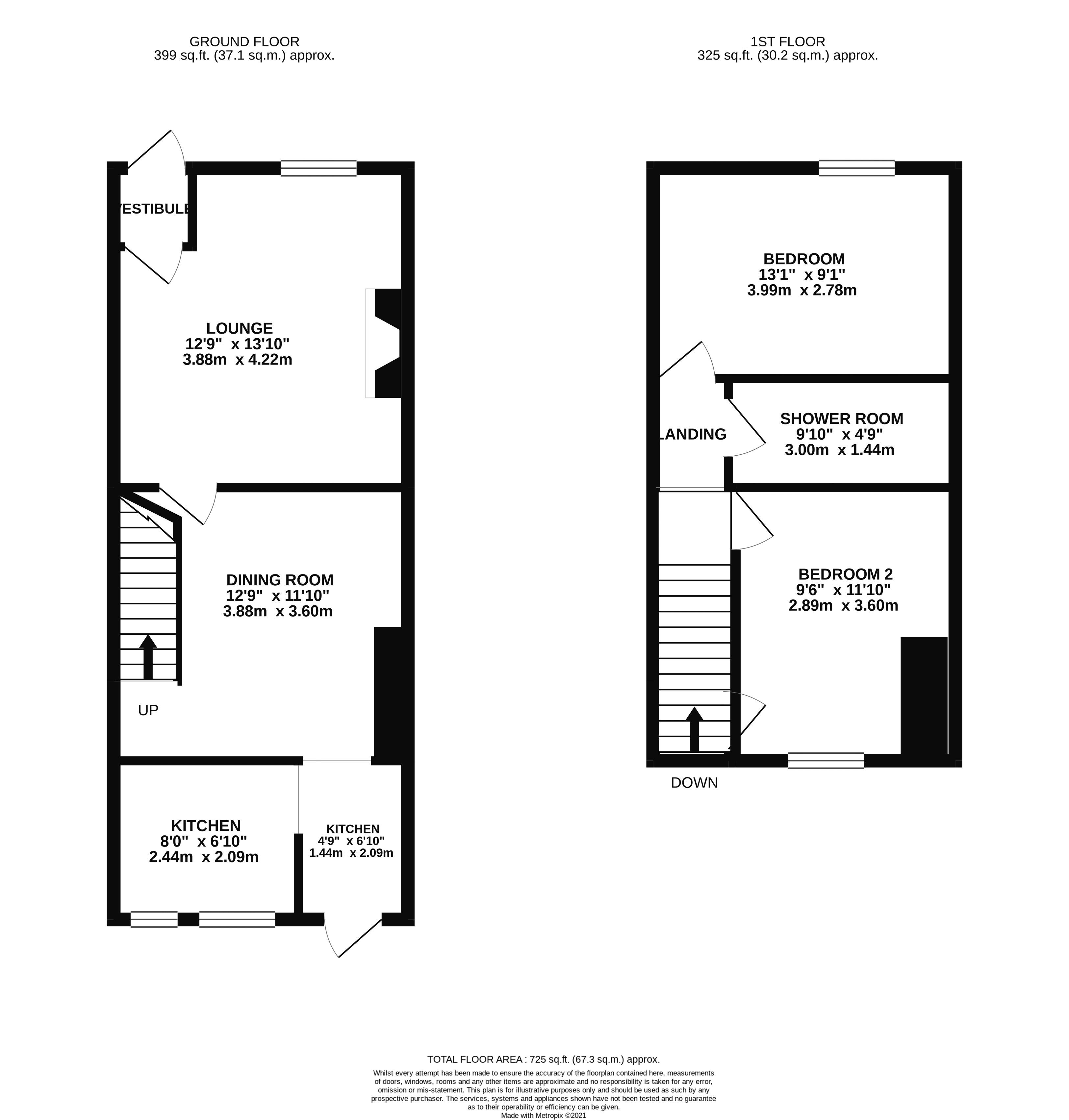 Church Street, Orrell, Wigan WN5, 2 bedroom terraced house for sale