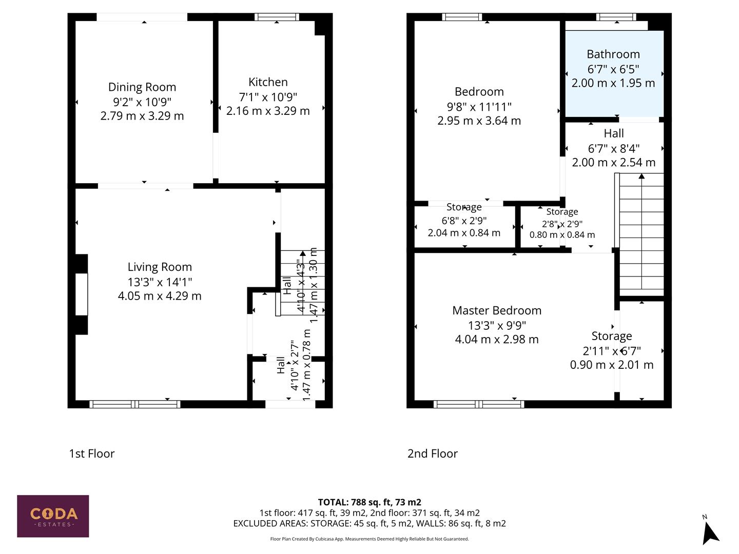 73, Coats Street, Coatbridge floorplan