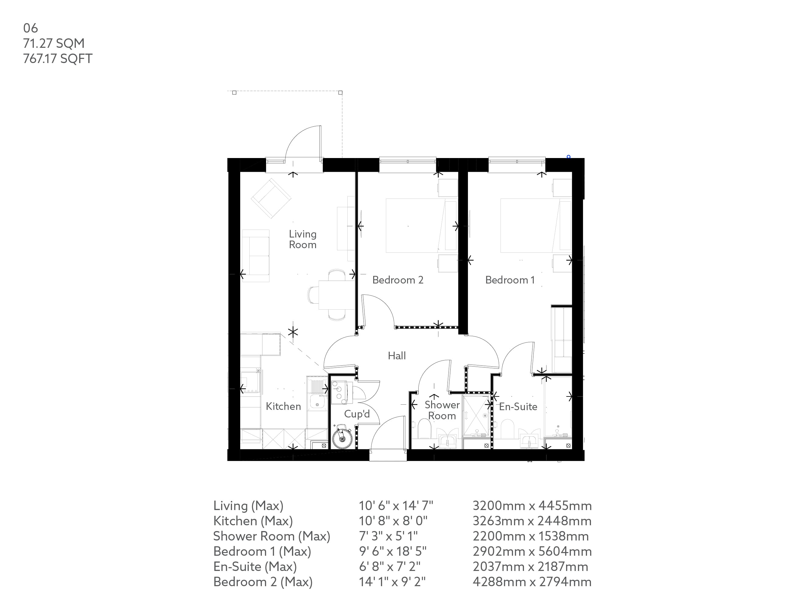 6, Dunton Green floorplan
