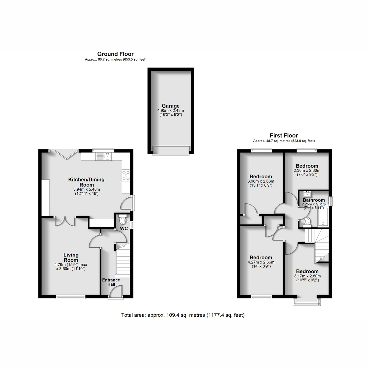 5, Windsor Road, Nottingham floorplan