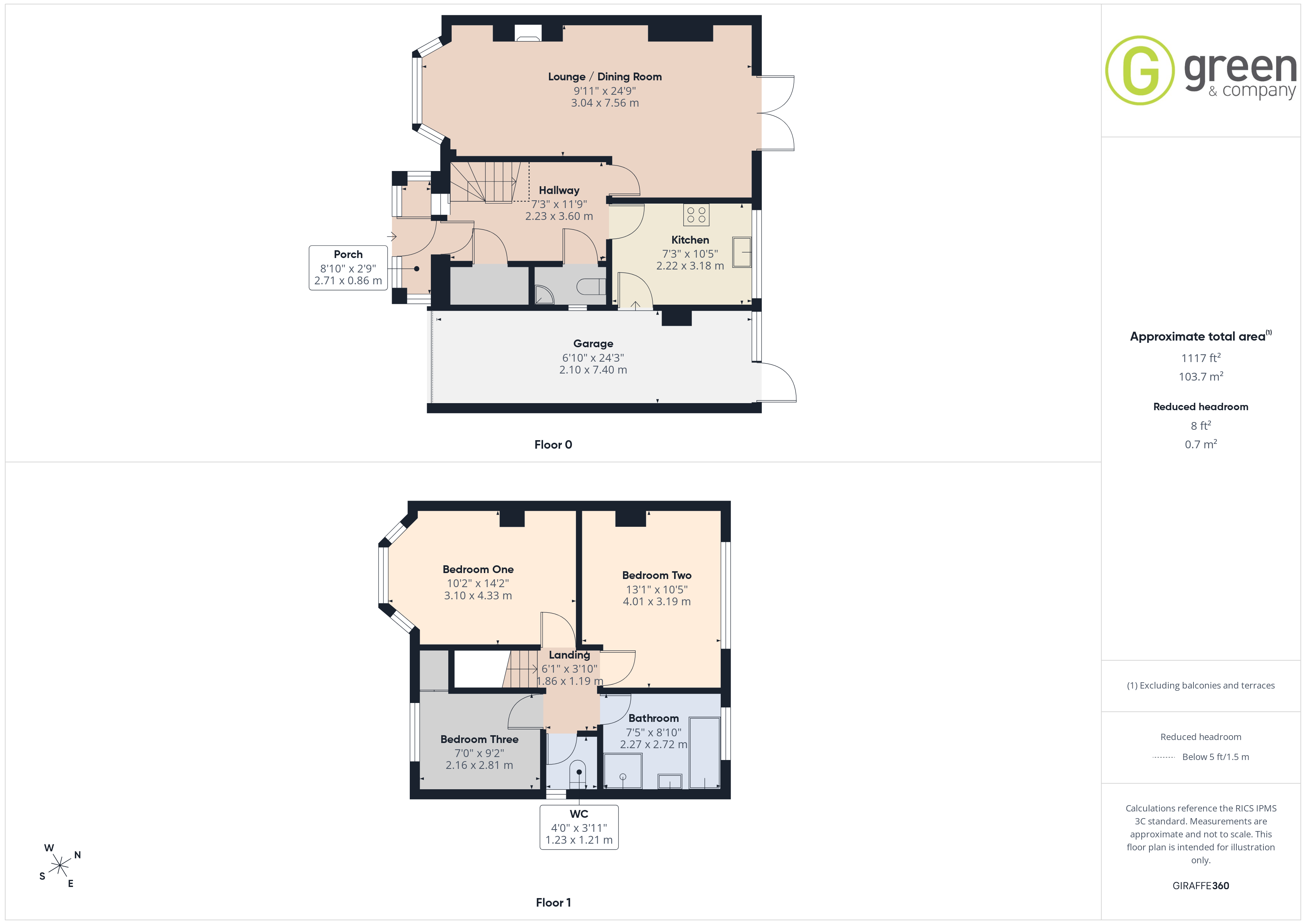 105, Blandford Avenue, Solihull floorplan