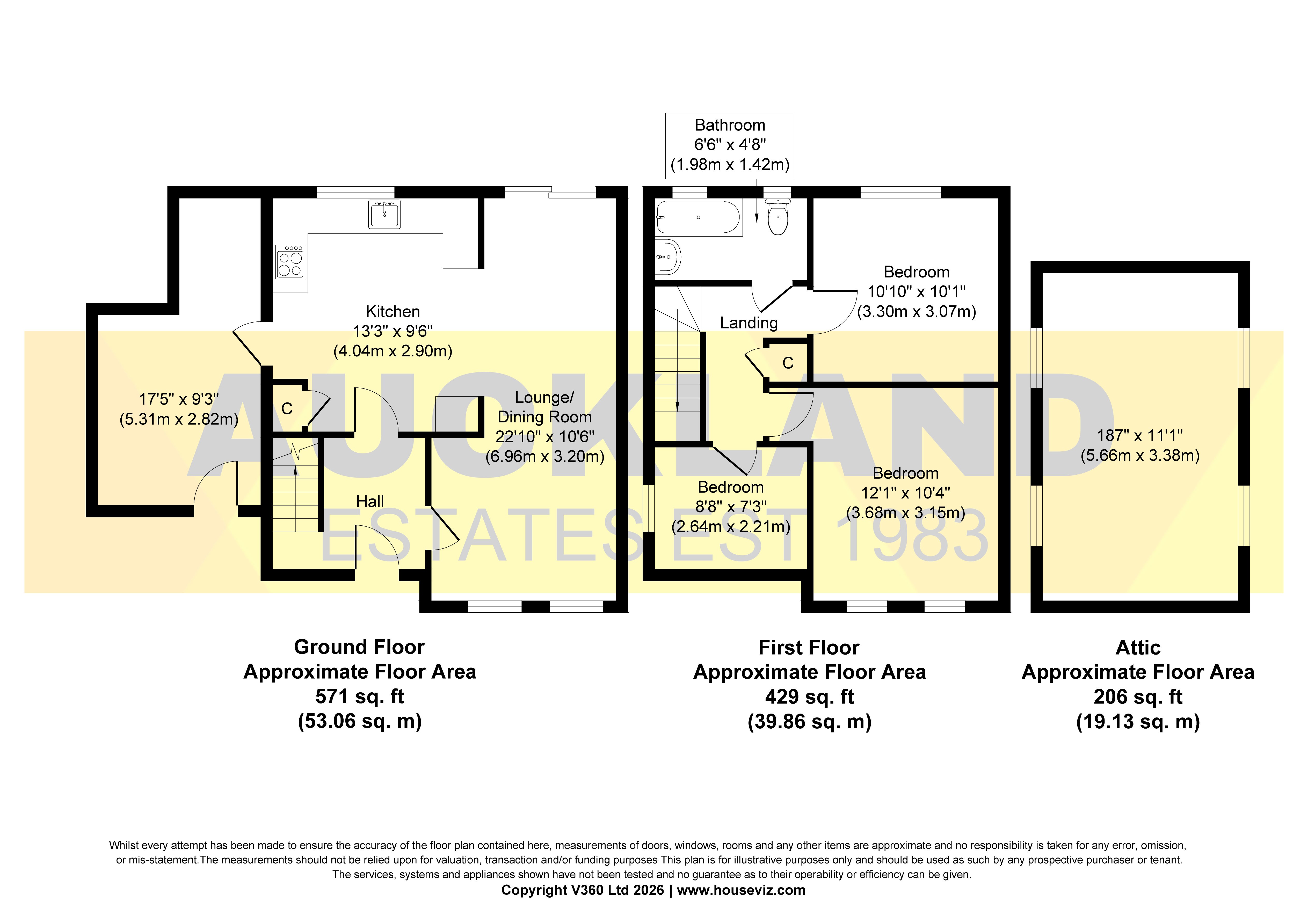 28, Brookside, South Mimms floorplan