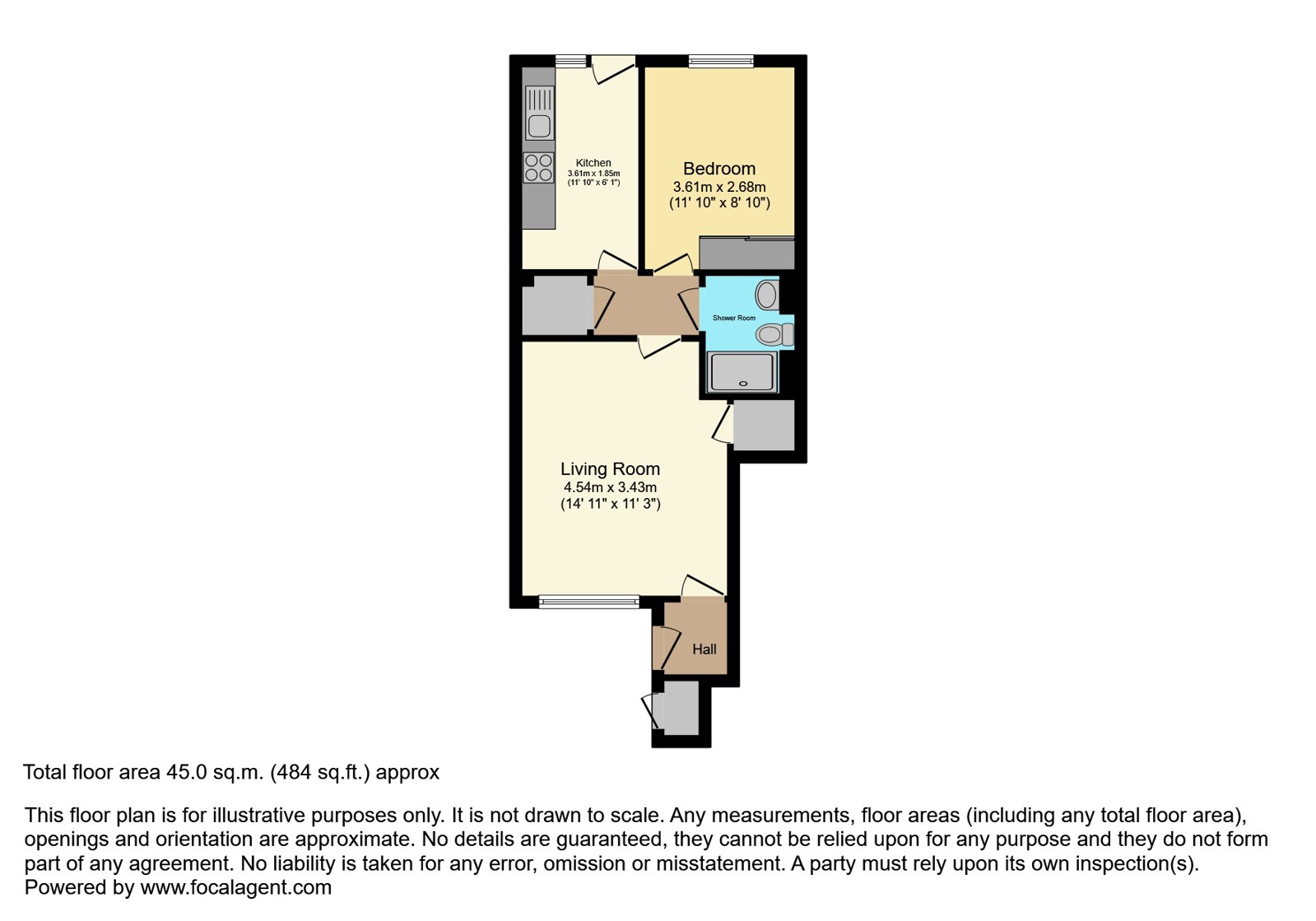 22, Countess Court (A), Amesbury floorplan