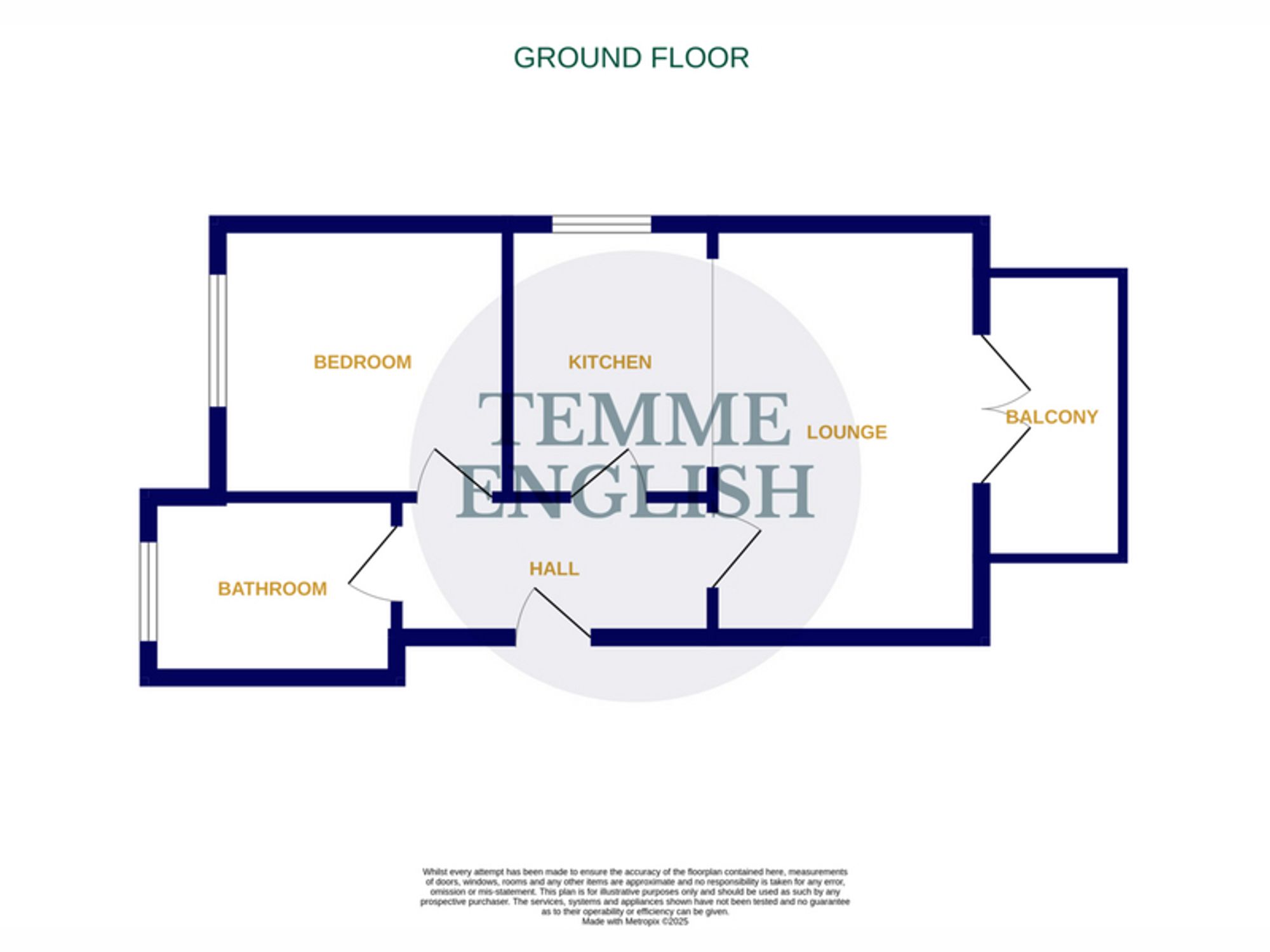 Flat 7, Bay View Court Stour Road, Harwich floorplan