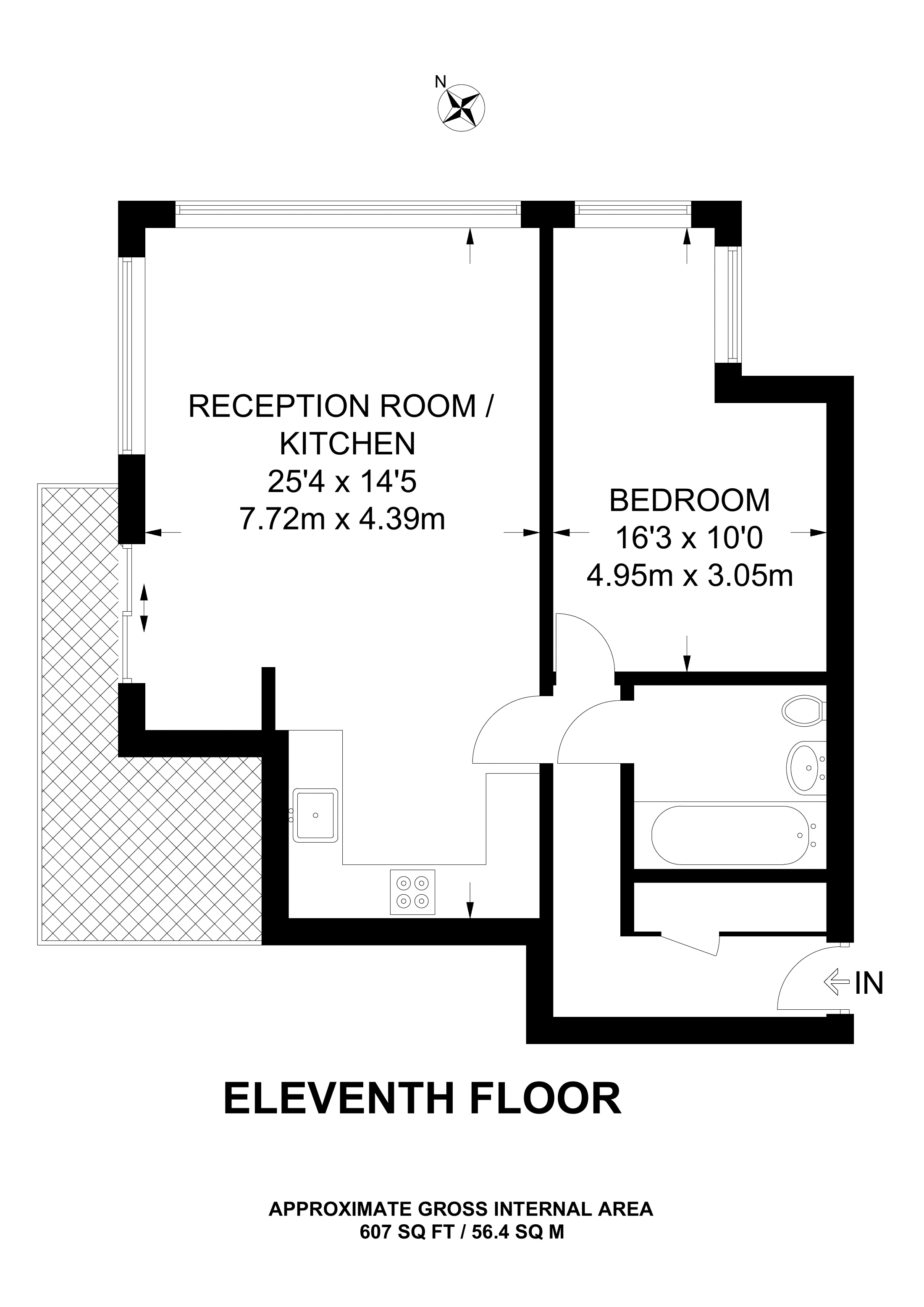 1 Bedrooms Flat for sale in Empire Square SE1, London Bridge,