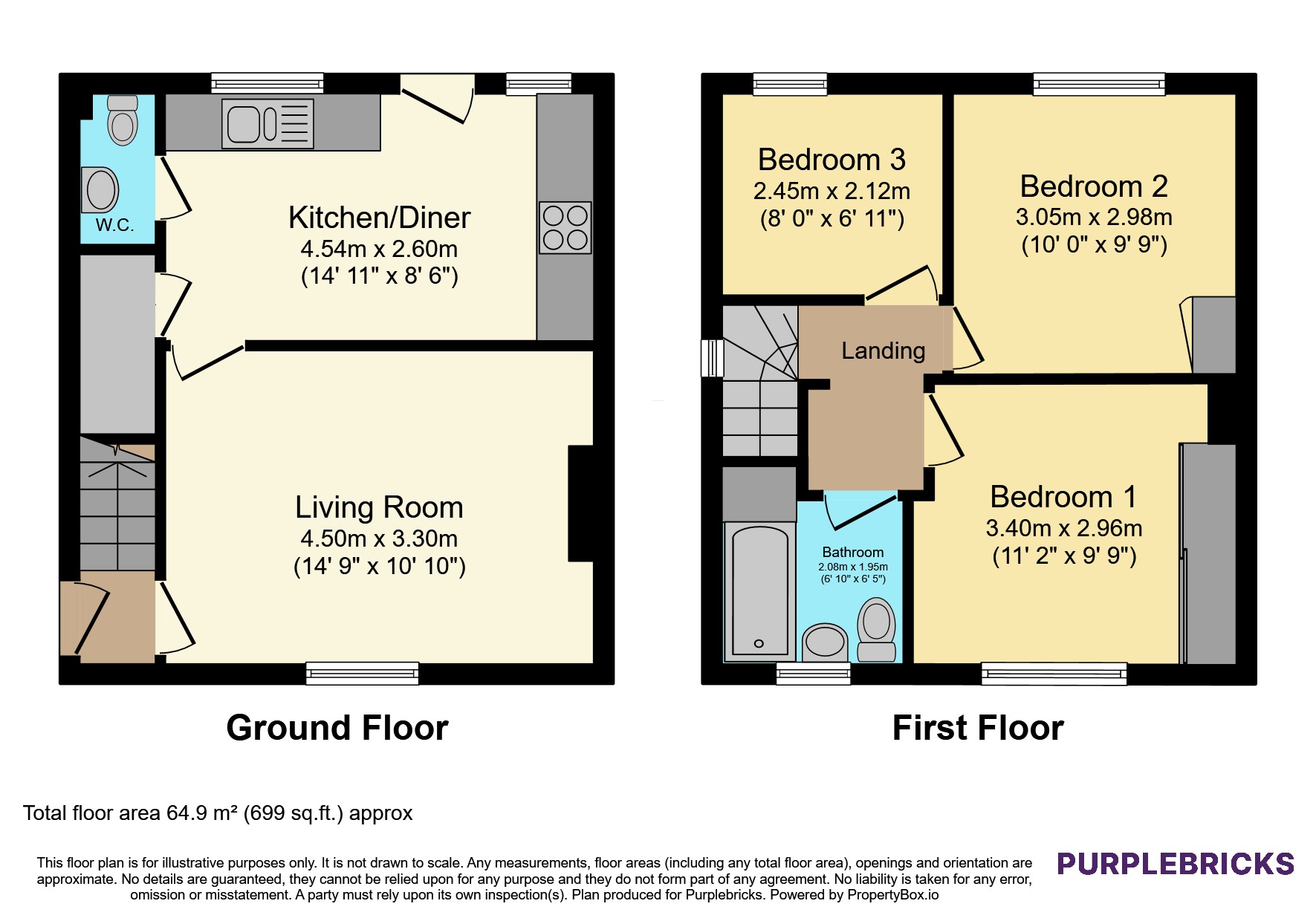 39, Coleby Road, Nottingham floorplan