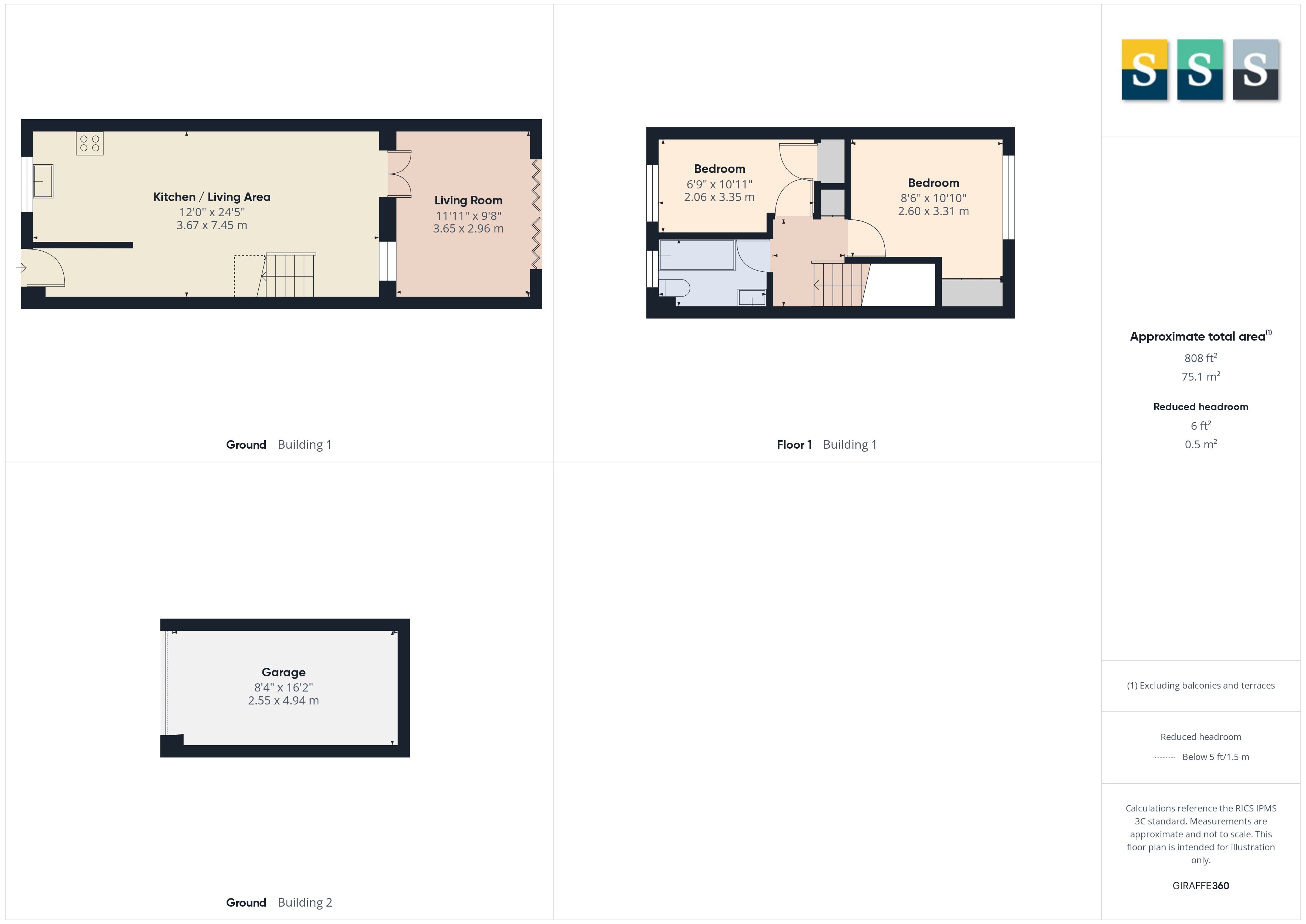 9, Burton Close, Surrey floorplan