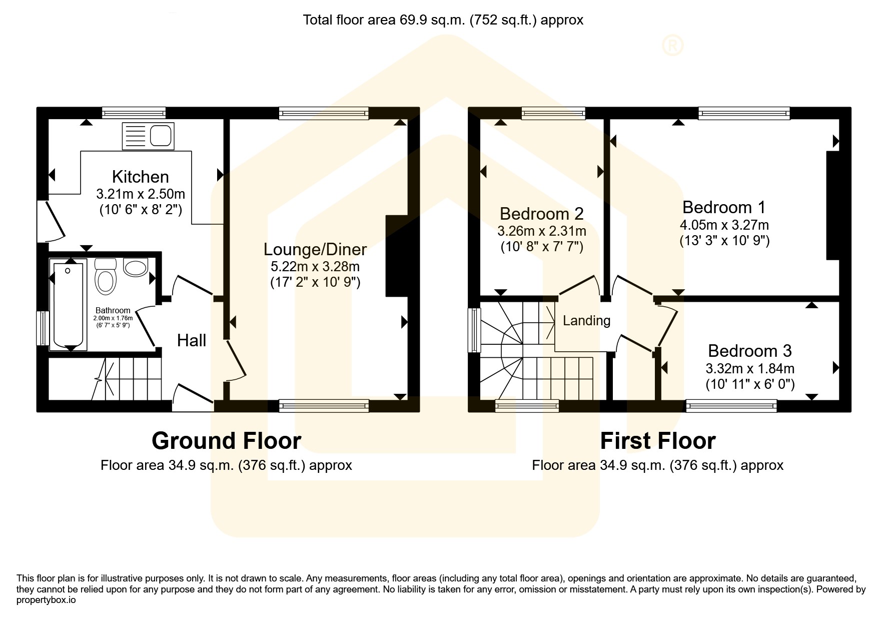 22 Vauxhall Avenue, 22 Vauxhall Avenue, Canterbury floorplan