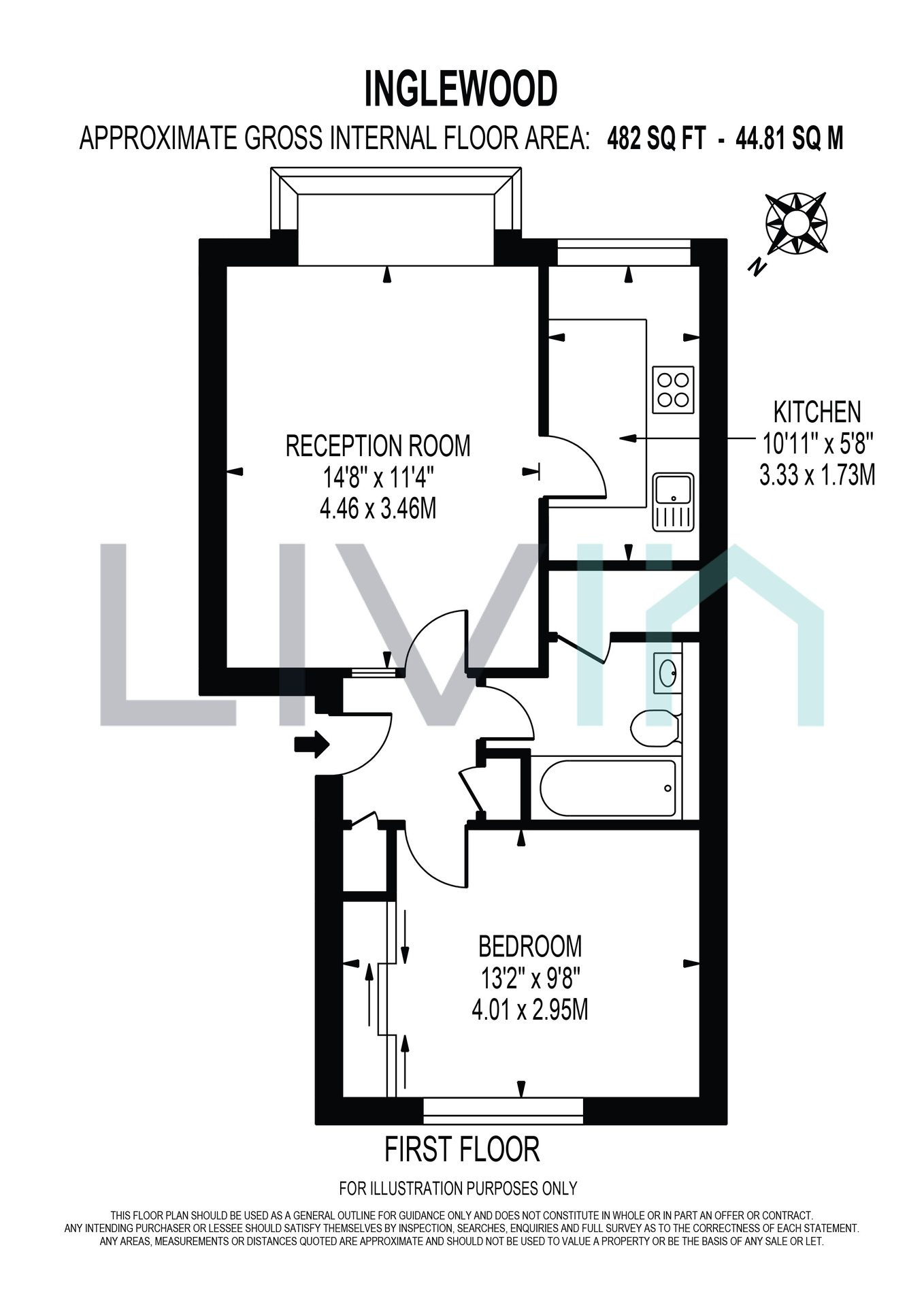 52 Inglewood, Croydon floorplan
