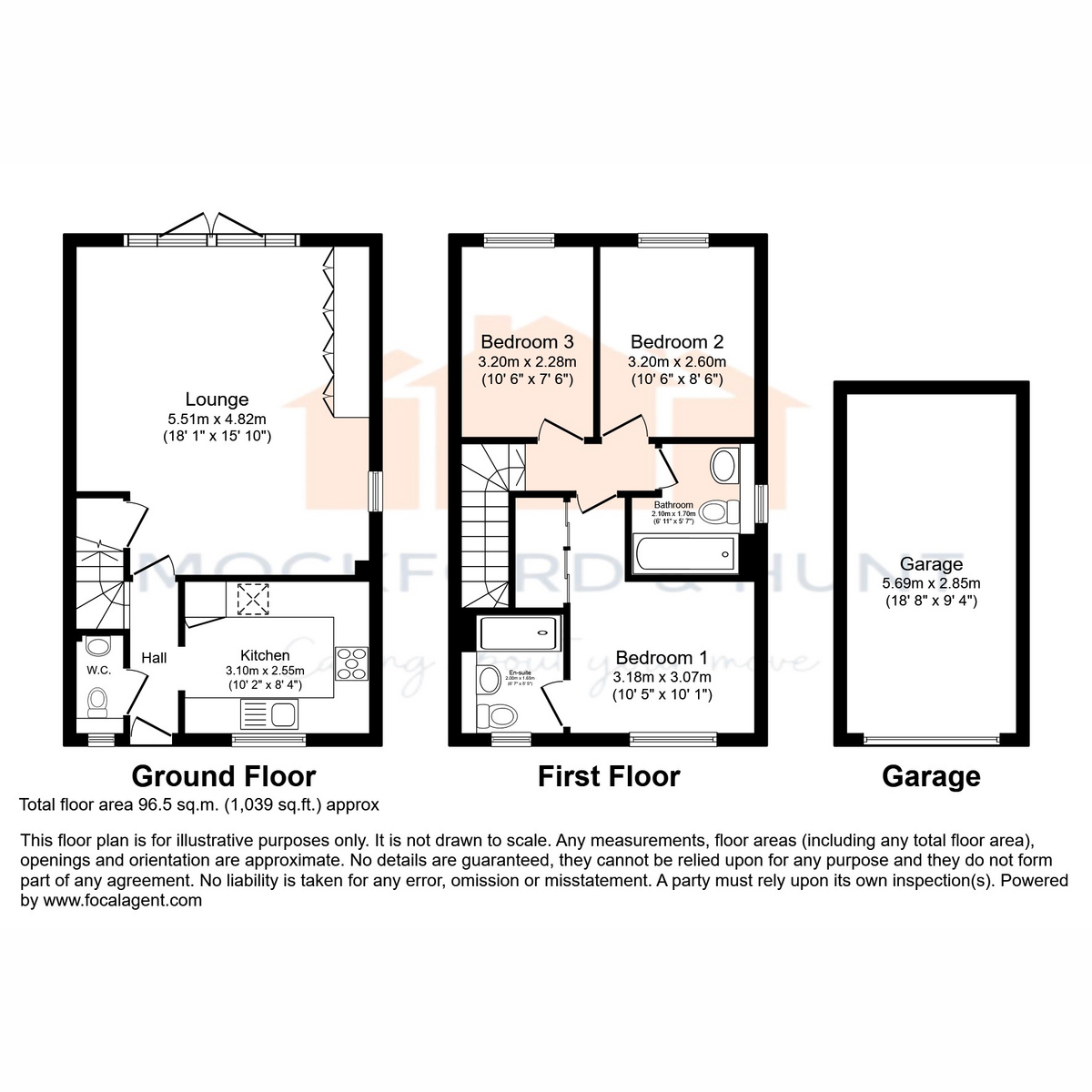 50, Silver Birch Road, Ashford floorplan