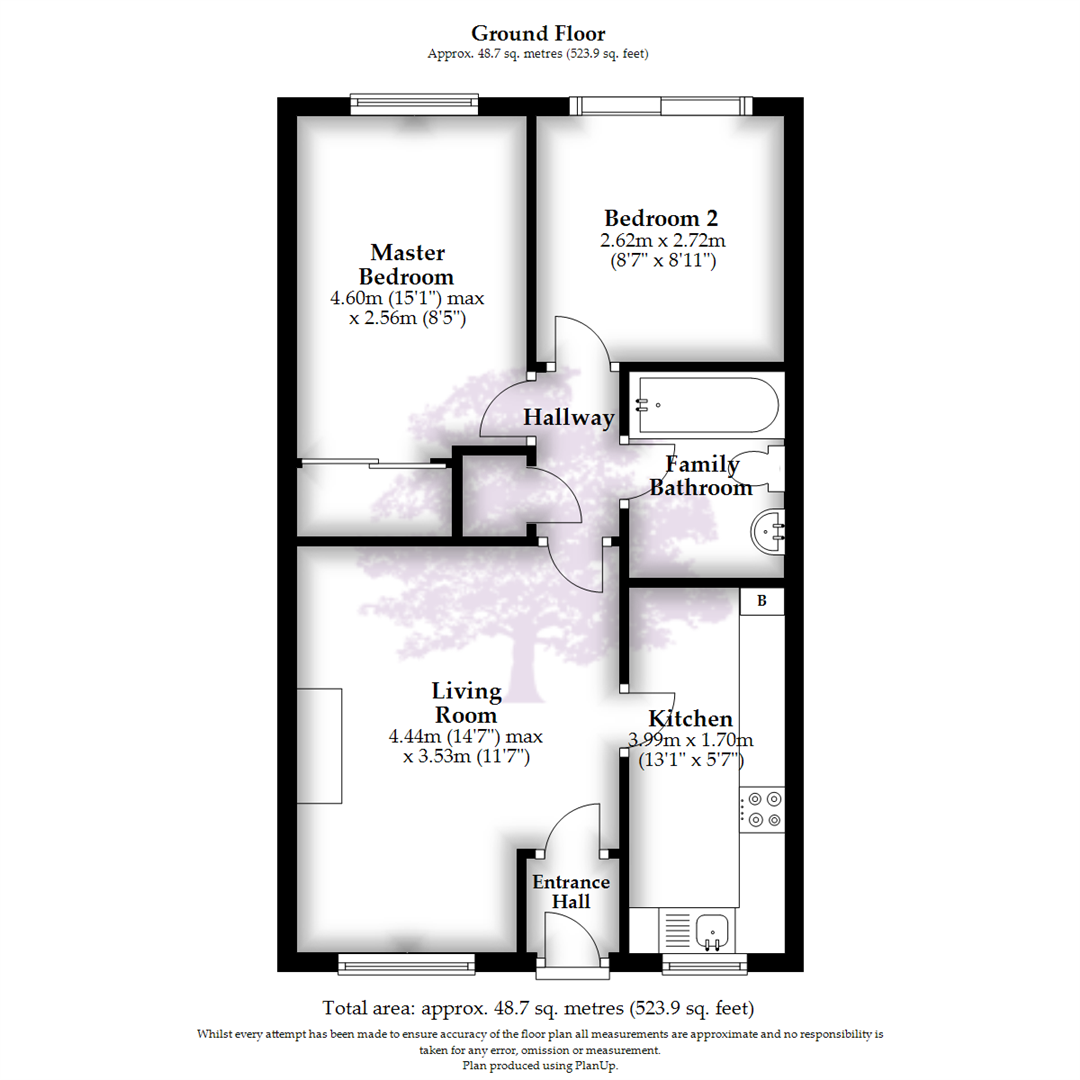 46, Badger Rise, Portishead floorplan