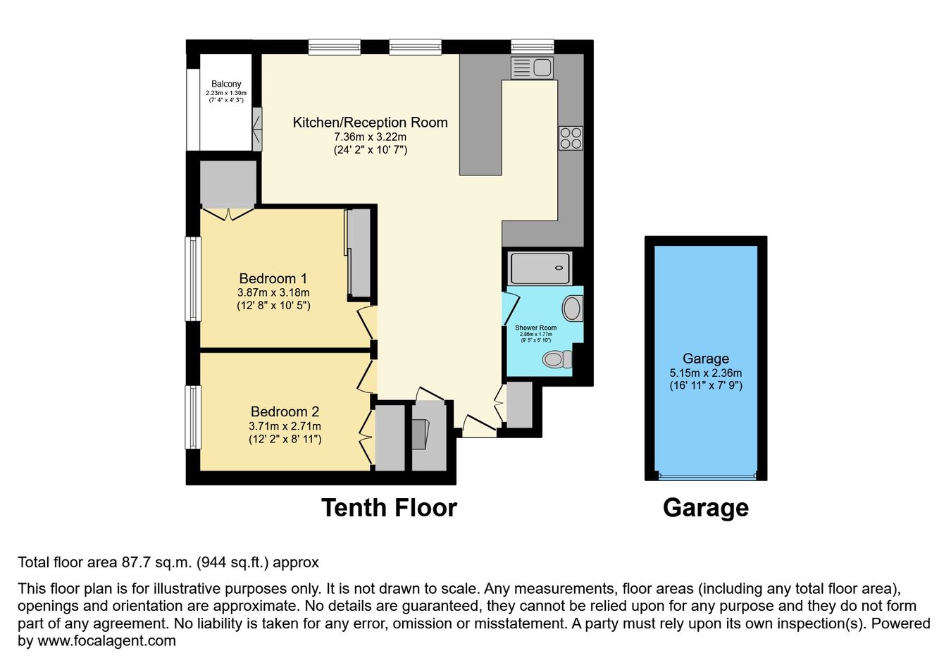 Gilbert Court, Green Vale, London floorplan