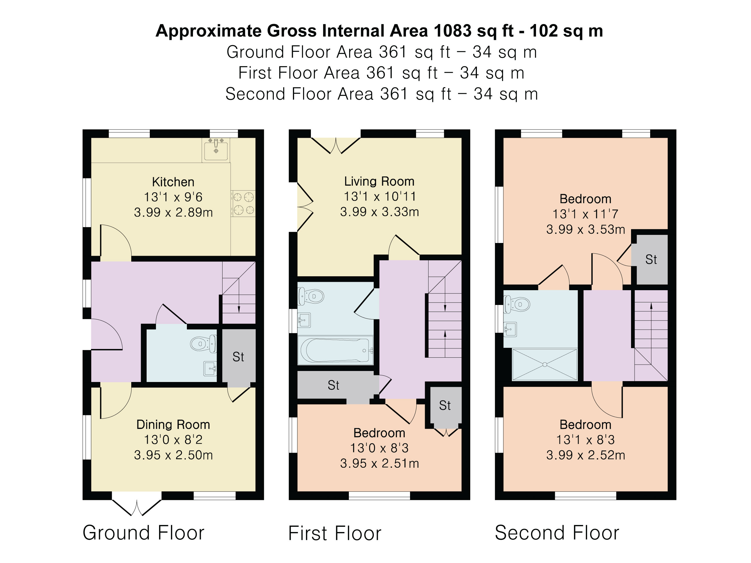 Kings Meadow, Newton Abbot floorplan