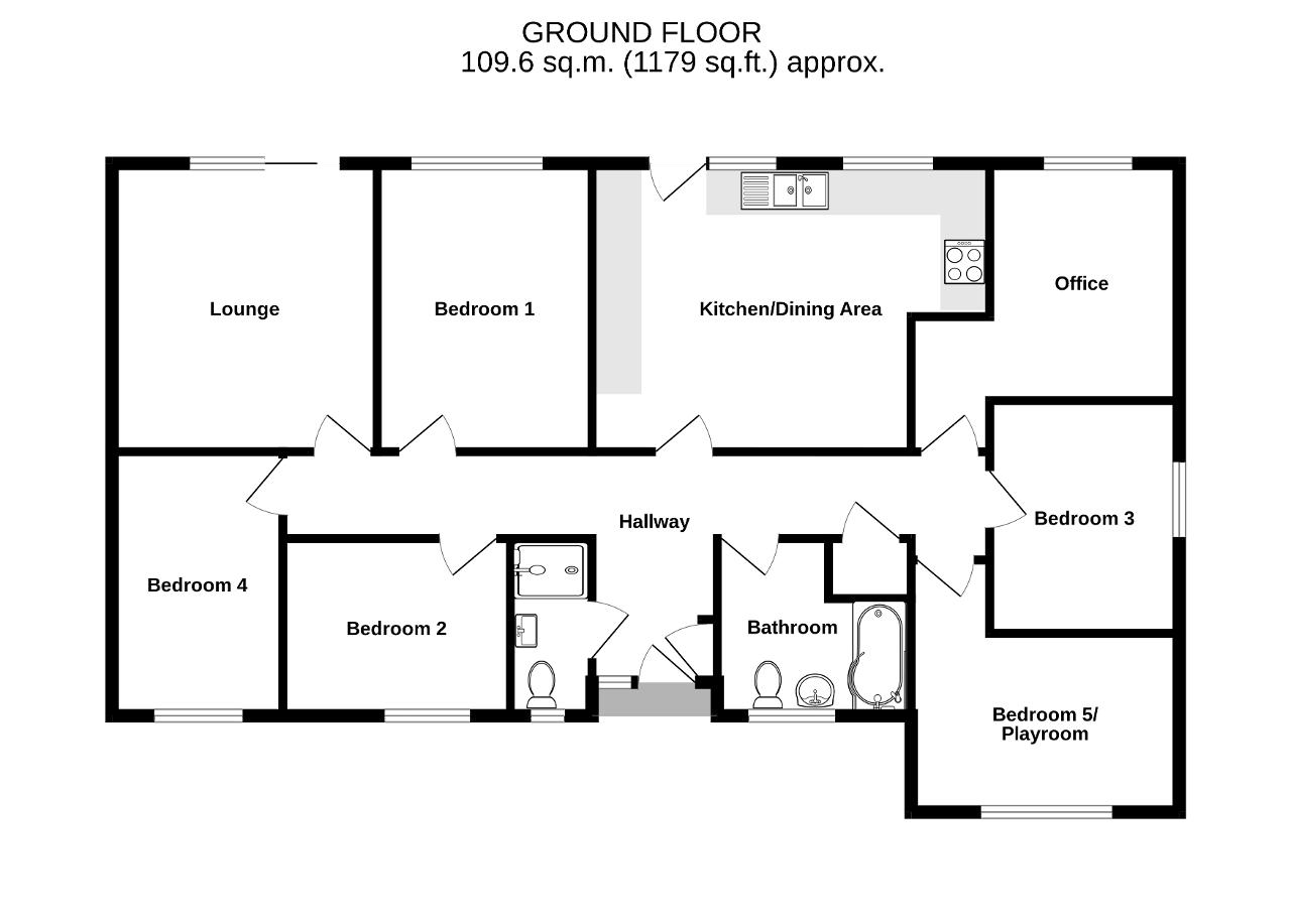 49a, Ulcombe Gardens, Canterbury floorplan