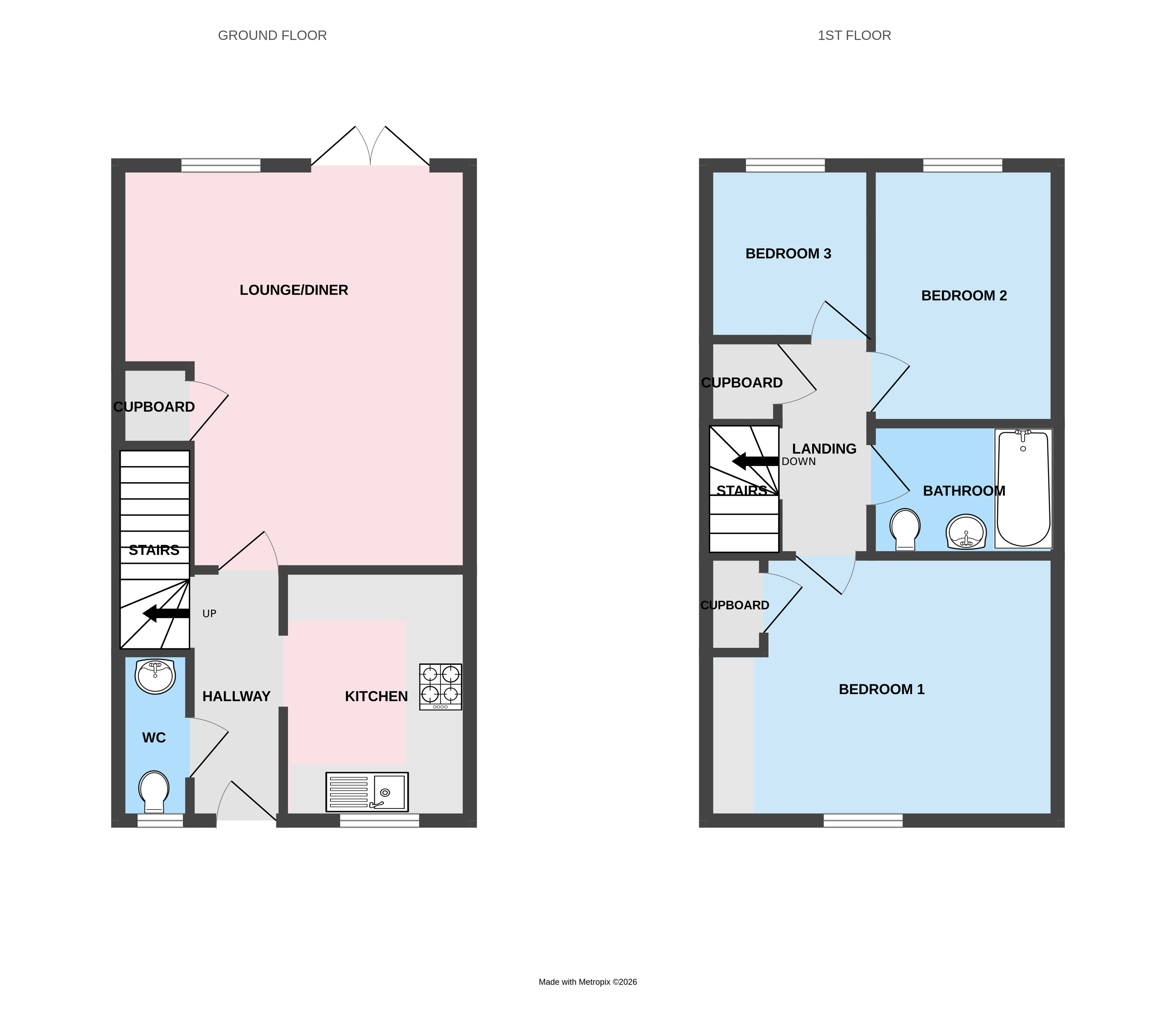 36, Buttercup Croft, Stafford floorplan