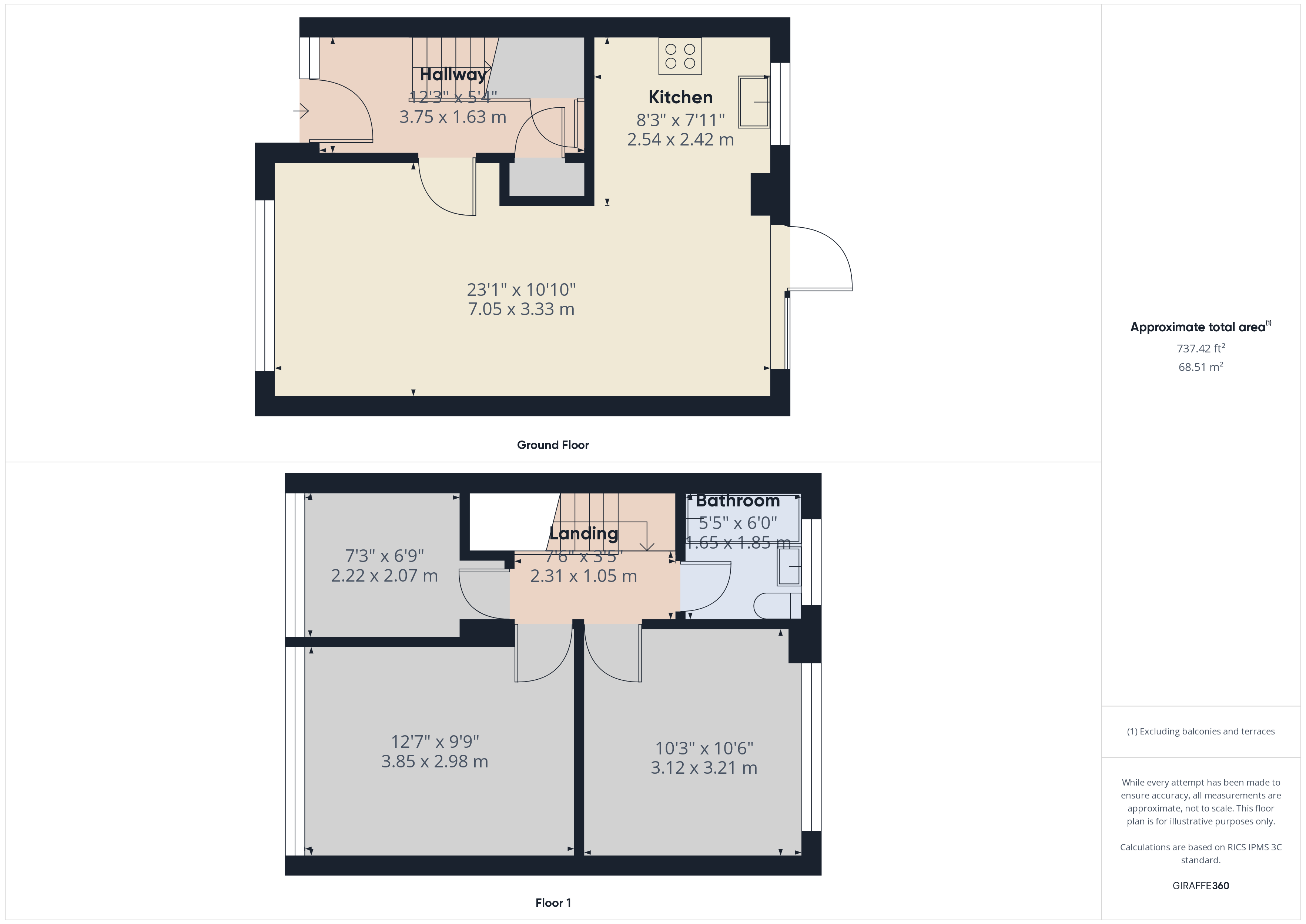 40, West Malling Way, Hornchurch floorplan