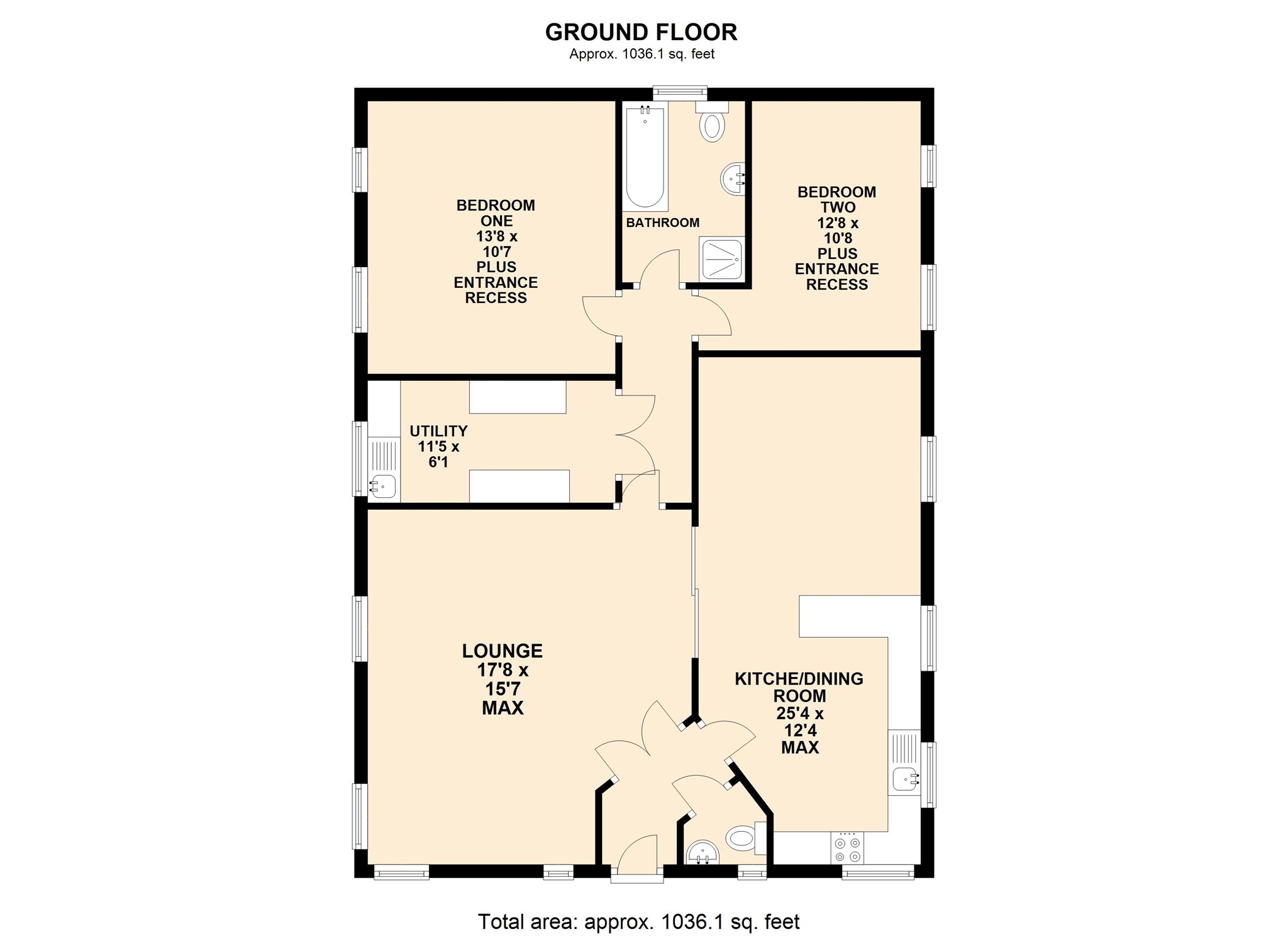 2 bed detached bungalow for sale in The Downs, St. Nicholas, Cardiff