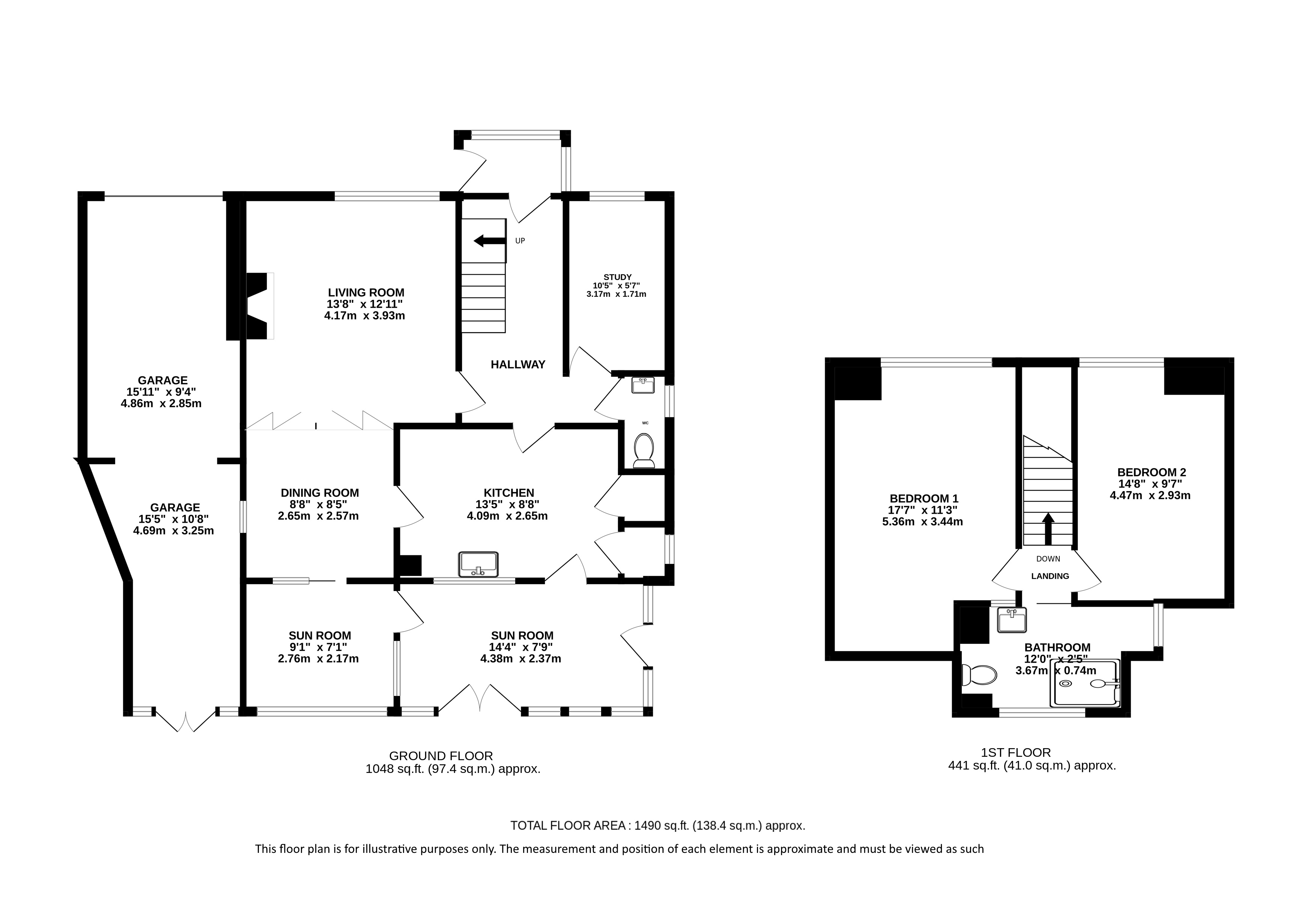 2A, Westfields, St Albans floorplan
