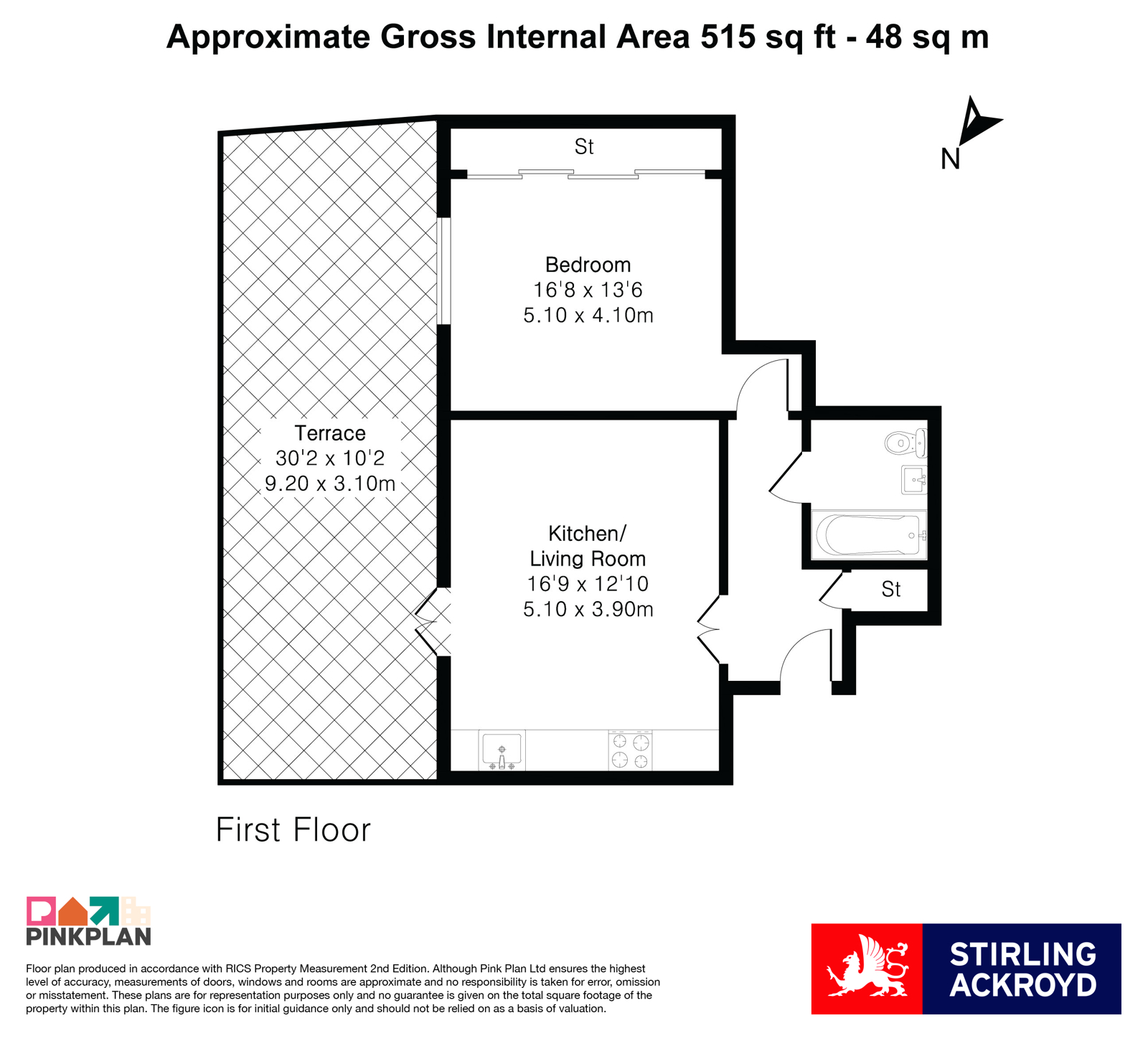 Flat 5, Century House, 23, Rosemount Avenue, Surrey floorplan