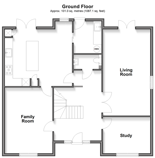 Loxford Road, Caterham floorplan