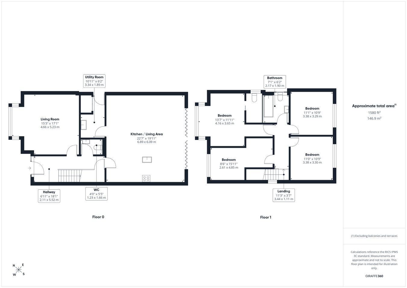 The Redding, Heathfield Road, HITCHIN floorplan
