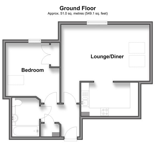 Stafford Road, Caterham floorplan
