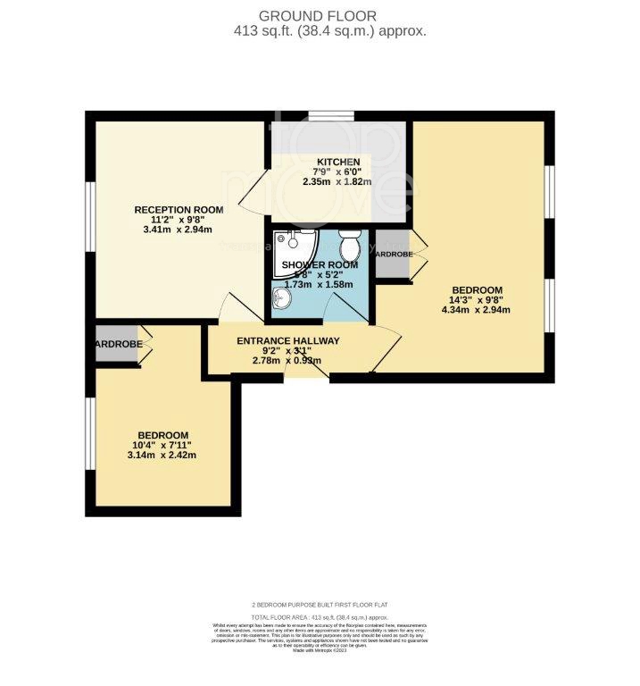 Meopham Road, Mitcham floorplan
