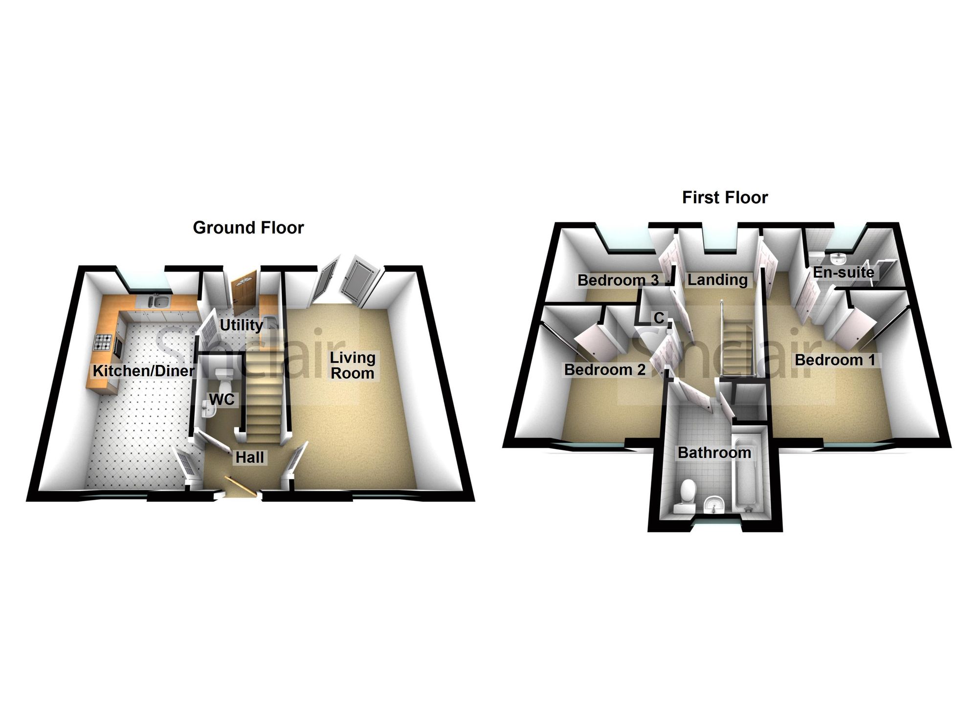 35 Daisy Lane, Loughborough floorplan