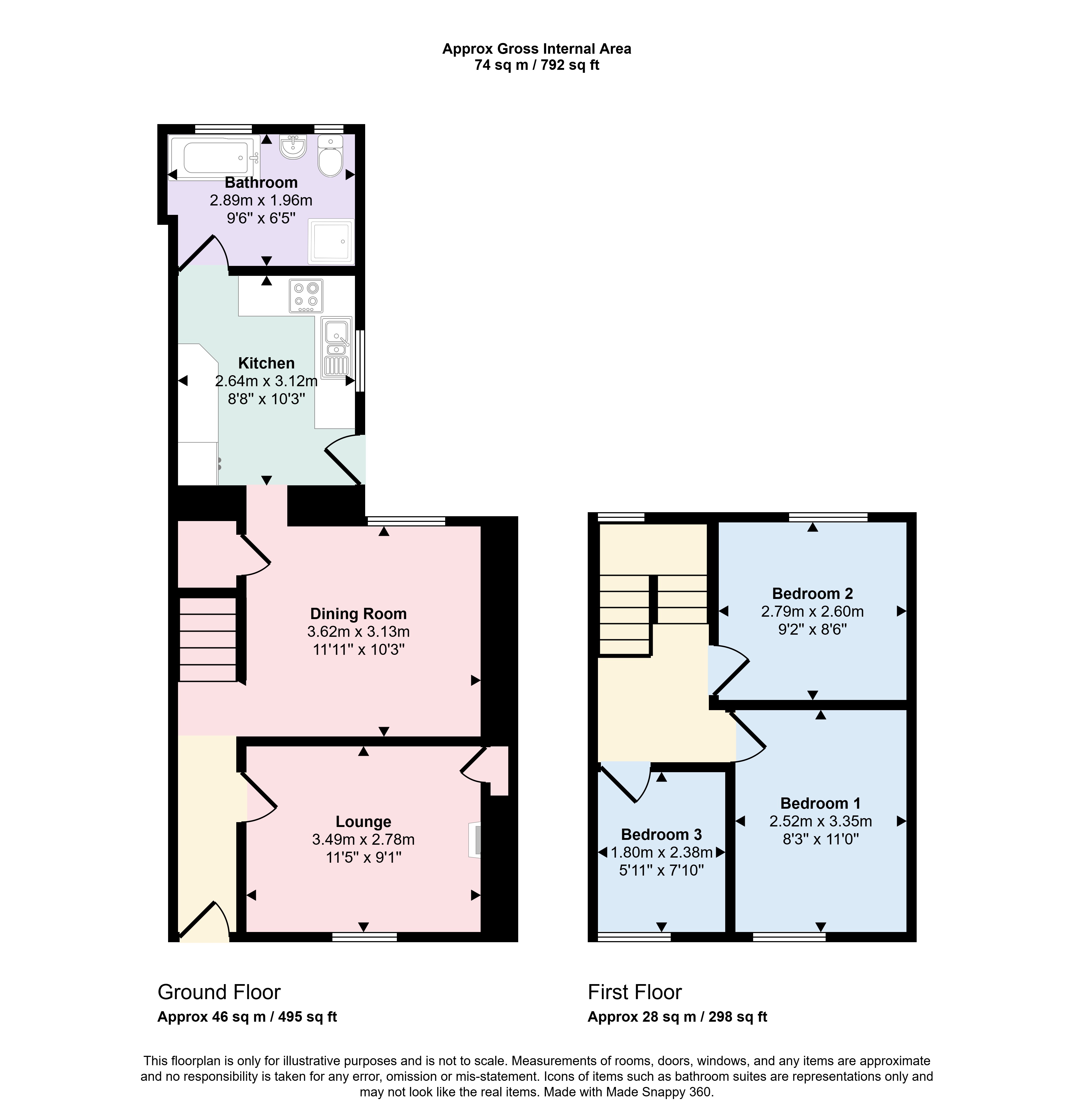 99, Dillwyn Street, Llanelli floorplan